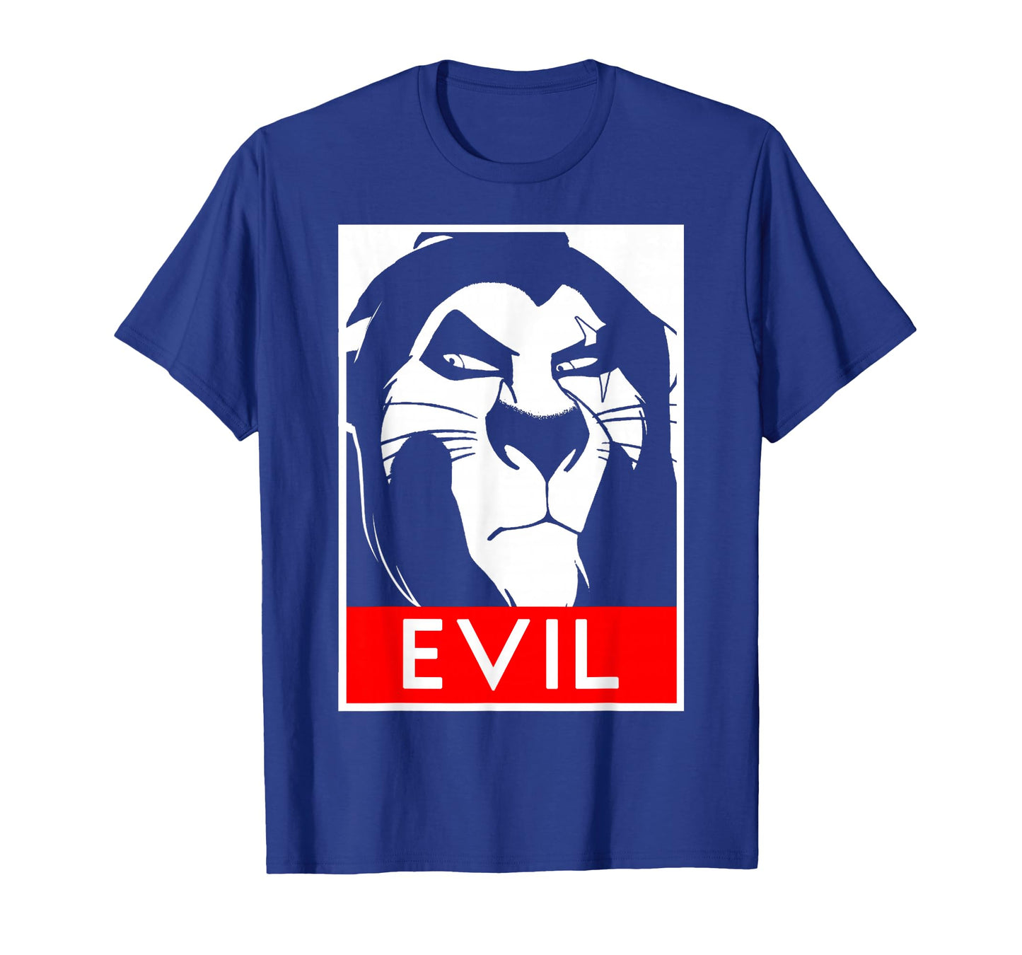 Disney Lion King Scar Evil Poster T-Shirt