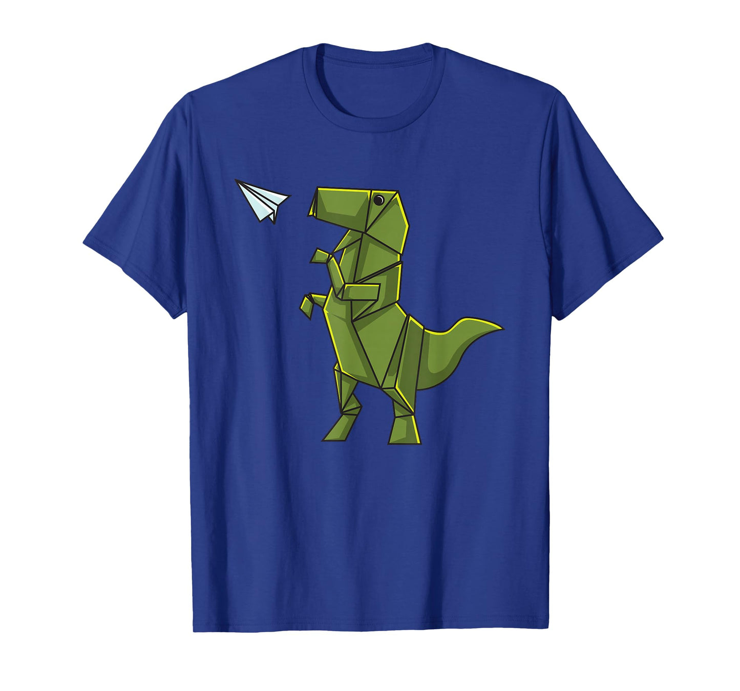 Origami Dinosaur Shirt - Origami T-Rex Flying Paper Airplane T-Shirt