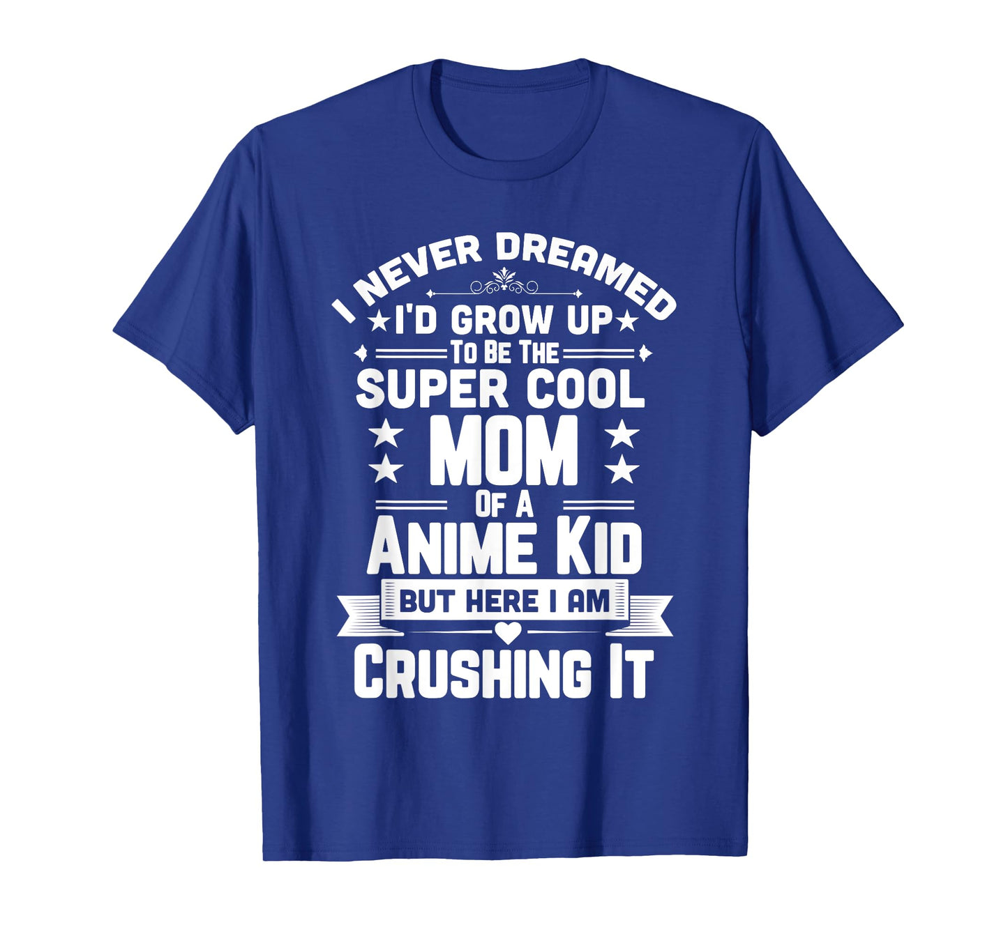 Super Cool Mom Of A Anime Art Design Culture Kid Shirt