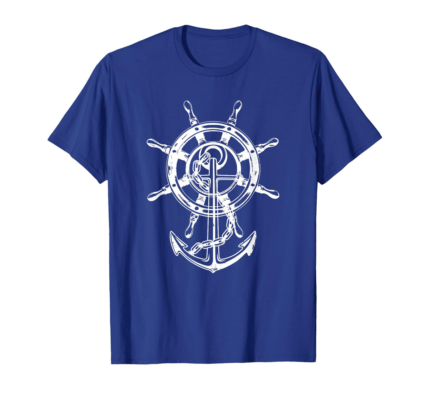 Anchor & Rudder Cool Sailing Design Nautical Gift Men Women T-Shirt