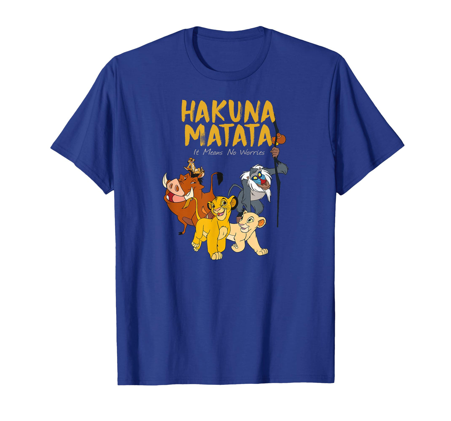 Disney - Lion King Classic It Means No Worries T-Shirt