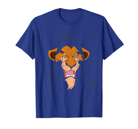 Disney Villains Scar Big Face T-Shirt