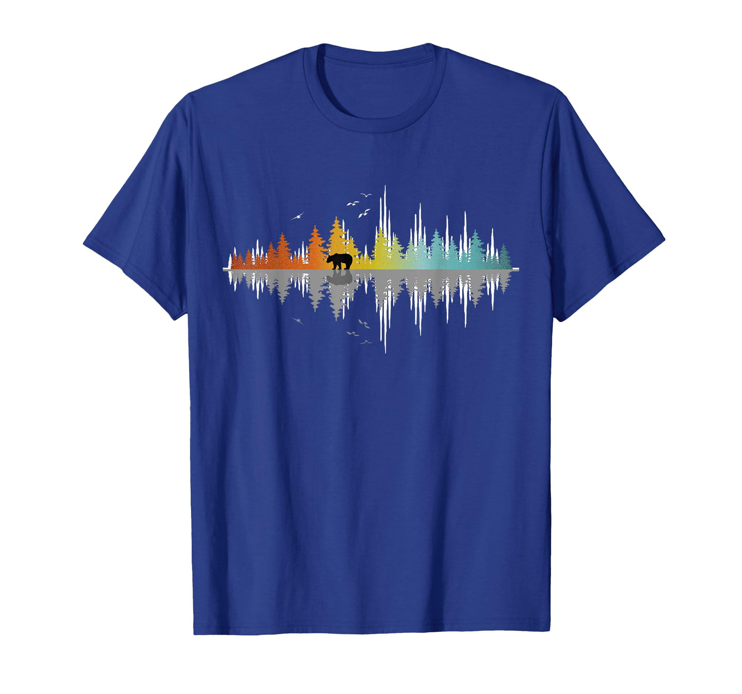 The Sound Of Nature- Sound Waves T Shirt Design