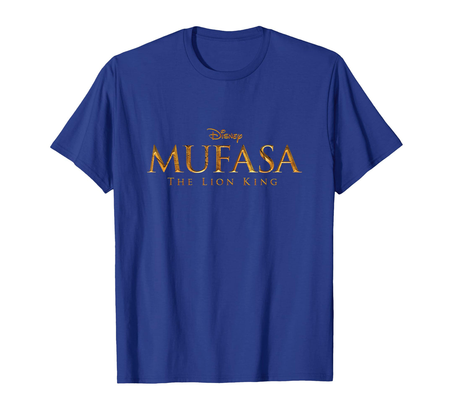 Disney Mufasa: The Lion King Golden Title Logo T-Shirt