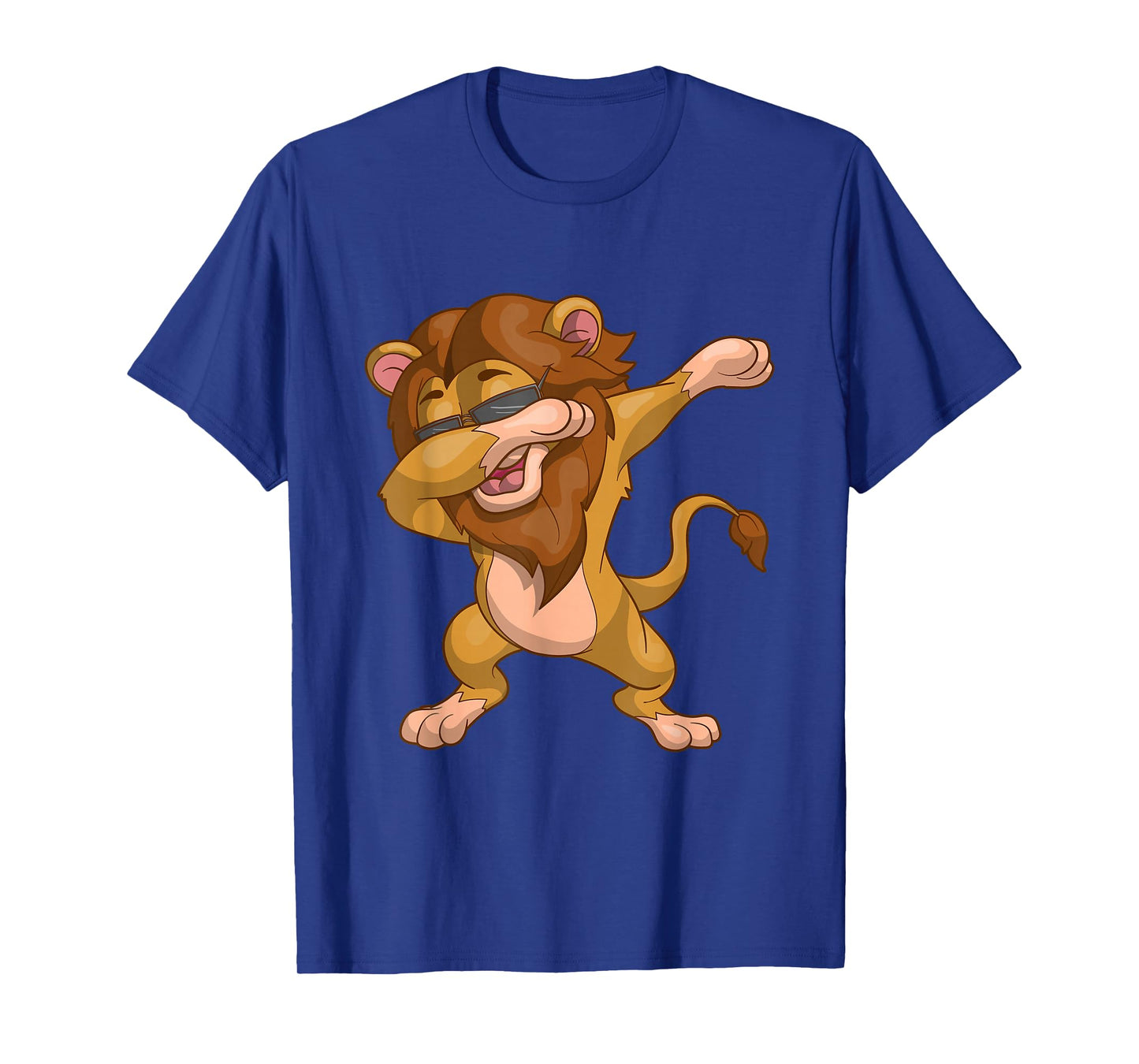 Funny Animal Gift Idea Dabbing Cool Lion Dab Lion T-Shirt