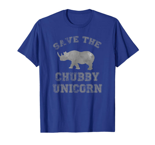 Save The Chubby Unicorn Shirt Funny Unicorn Lover Gift Idea T-Shirt