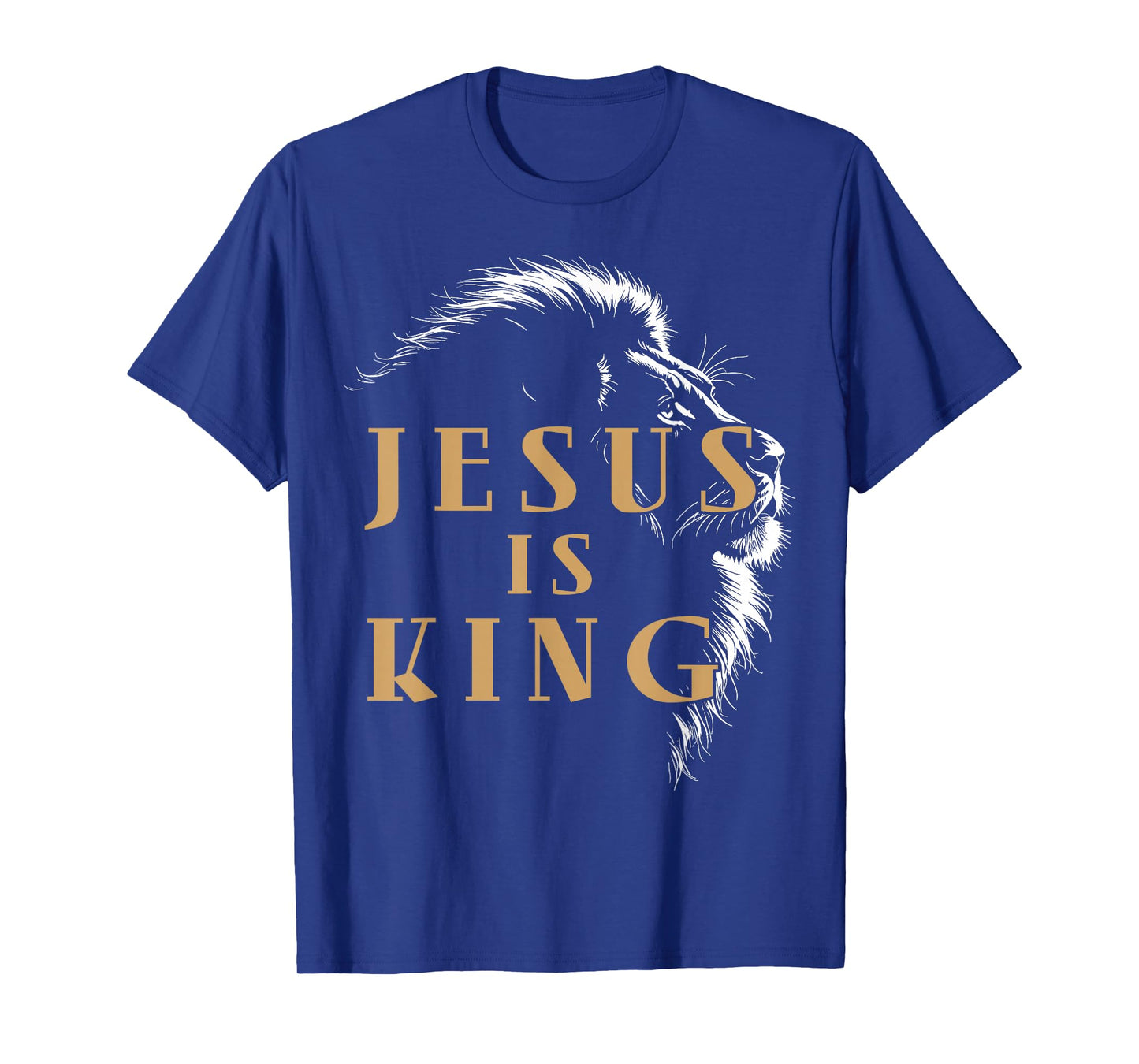 Jesus is King Lion of Judah Shirt, Christian Faith T-Shirt