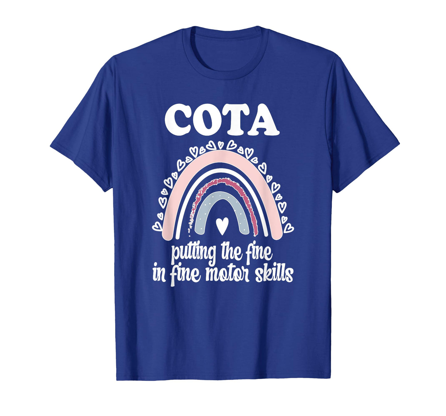 COTA Rainbow Certified Occupational Therapist Assistant T-Shirt