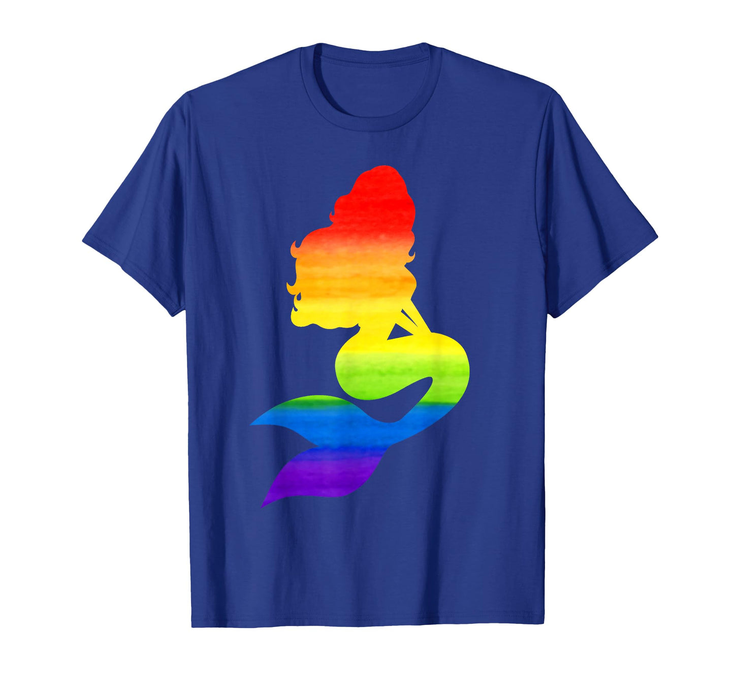 Mermaid Pride Gay Pride Parade Rainbow Mermaid T-Shirt