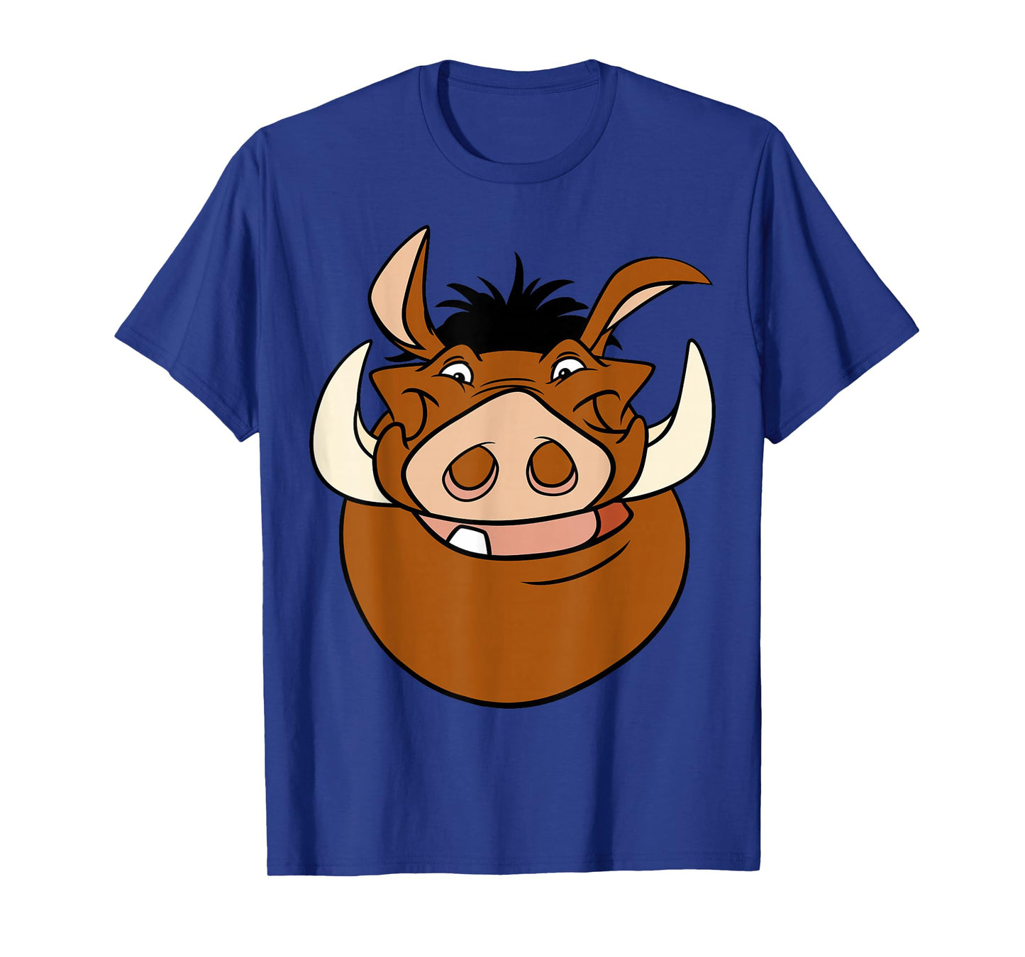 Disney The Lion King Pumbaa Big Face Portrait T-Shirt