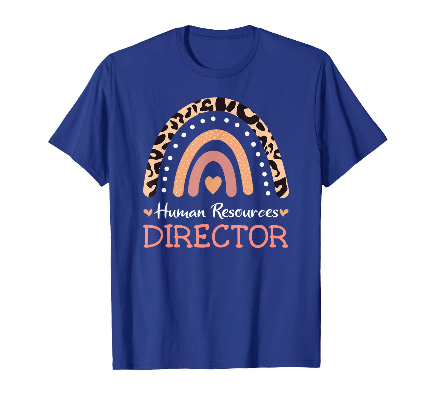 Human Resources Director Leopard Rainbow Appreciation T-Shirt