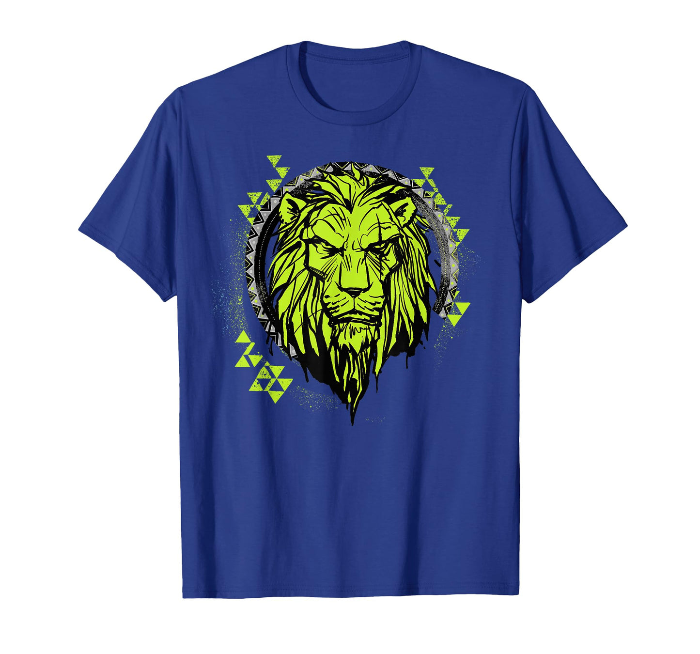 Disney The Lion King Live Action Scar Geometric Circle T-Shirt