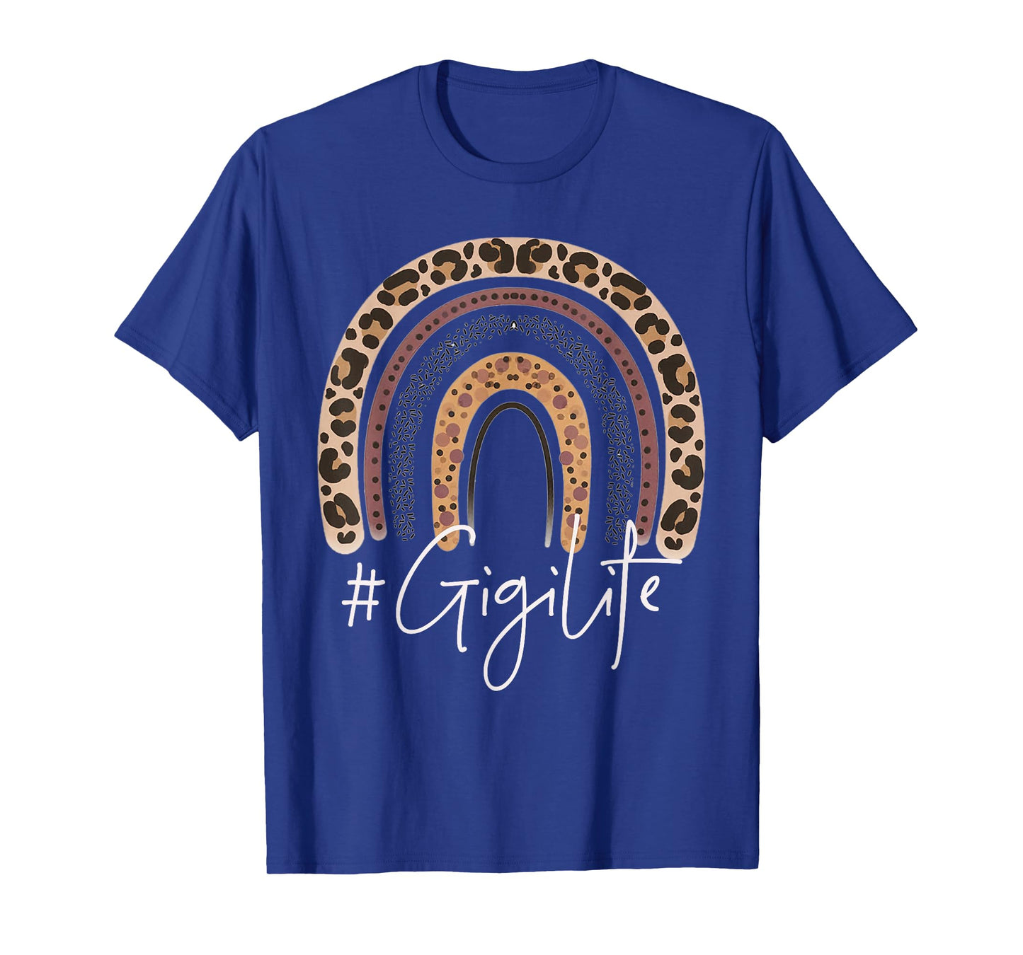 Gigi Life Grandma Cheetah Leopard Women Christmas Fall T-Shirt