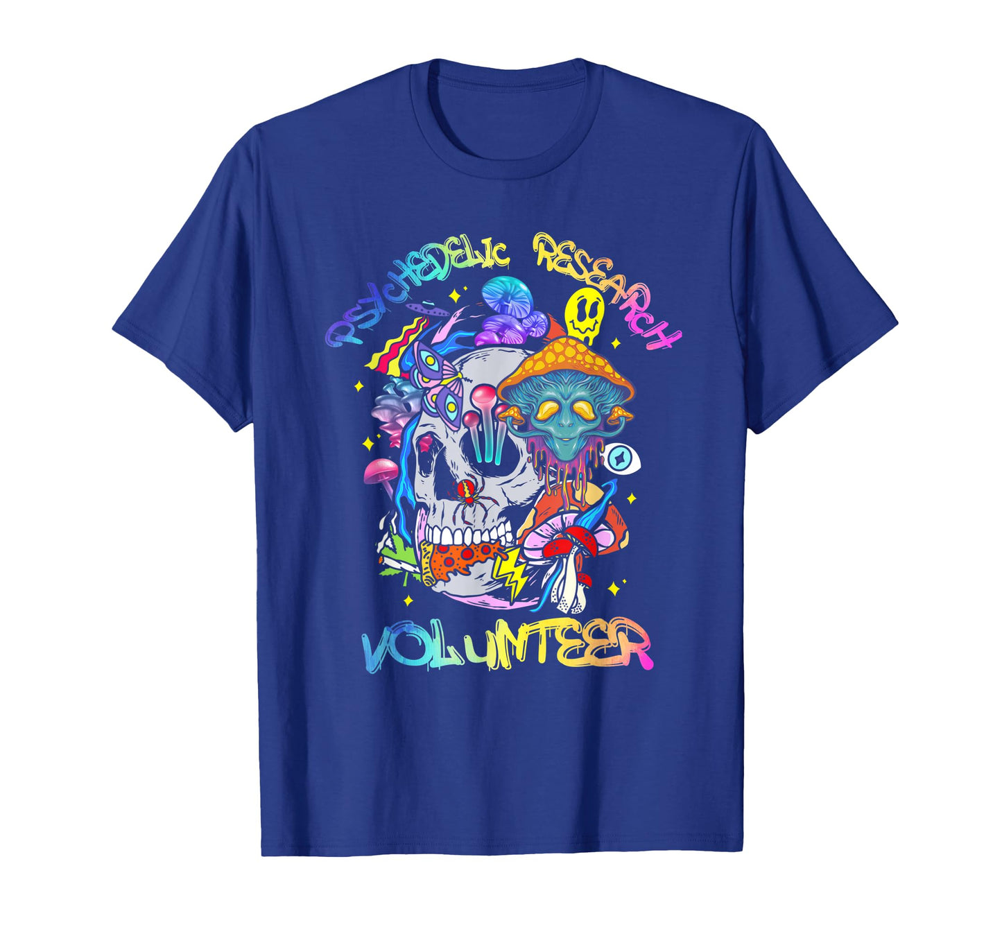 Psychedelic Mushroom Research Volunteer T-Shirt