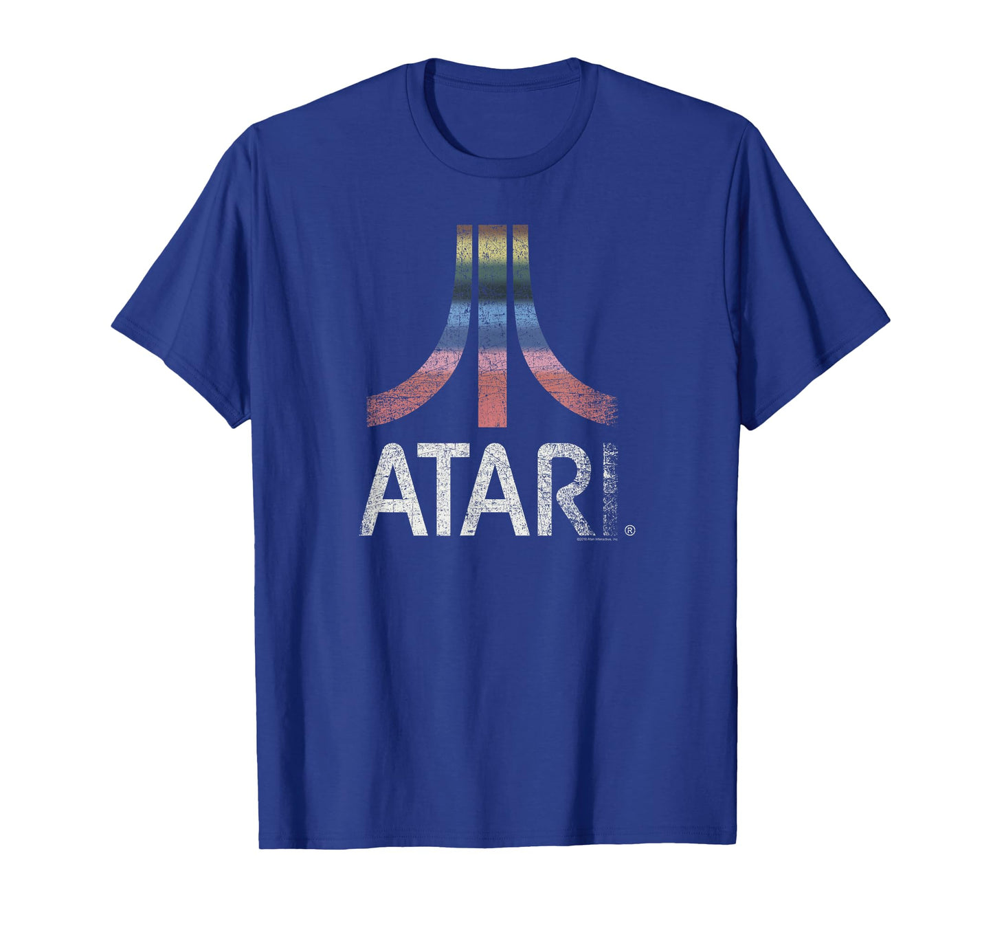 Atari Rainbow Vintage Washed Out Logo T-Shirt