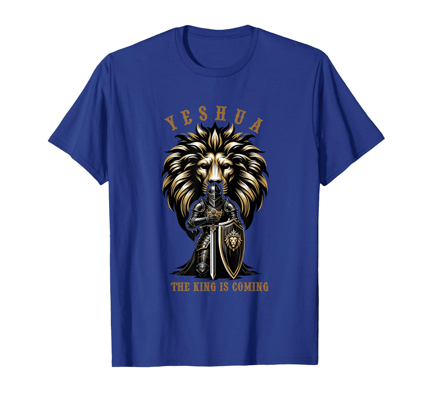 Yeshua The King is Coming Jesus Christ Christian Verse Bible T-Shirt