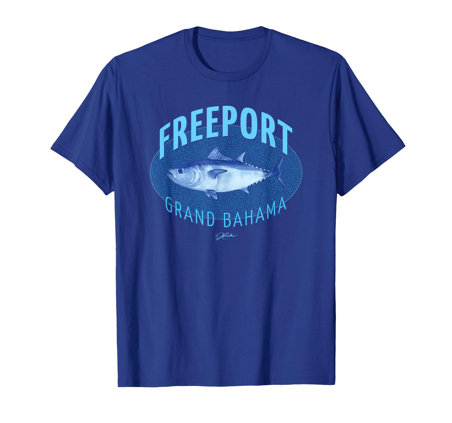 JCombs: Freeport, Grand Bahama, Bluefin Tuna T-Shirt