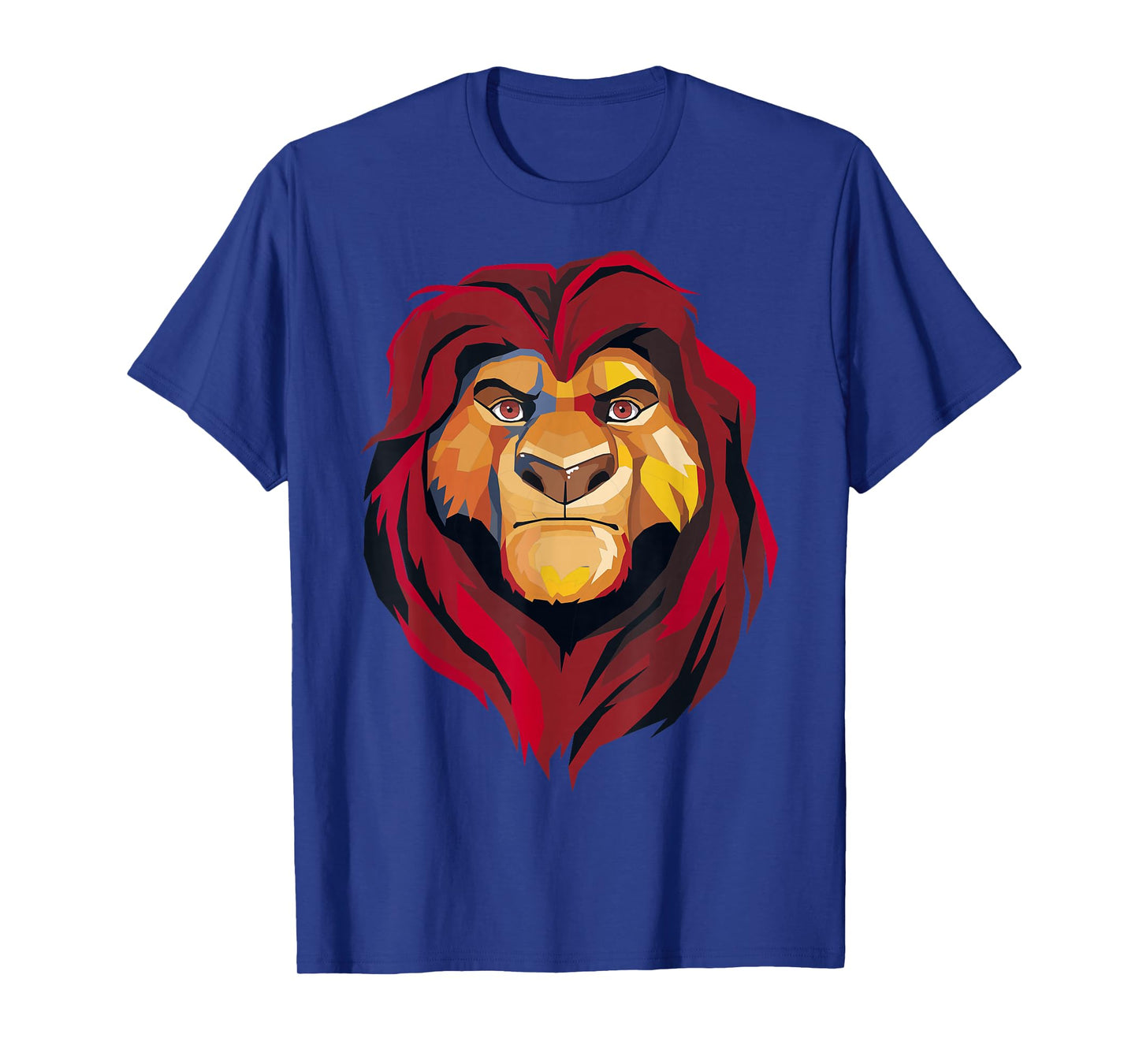 Disney The Lion King Mufasa Artistic Painted Portrait T-Shirt