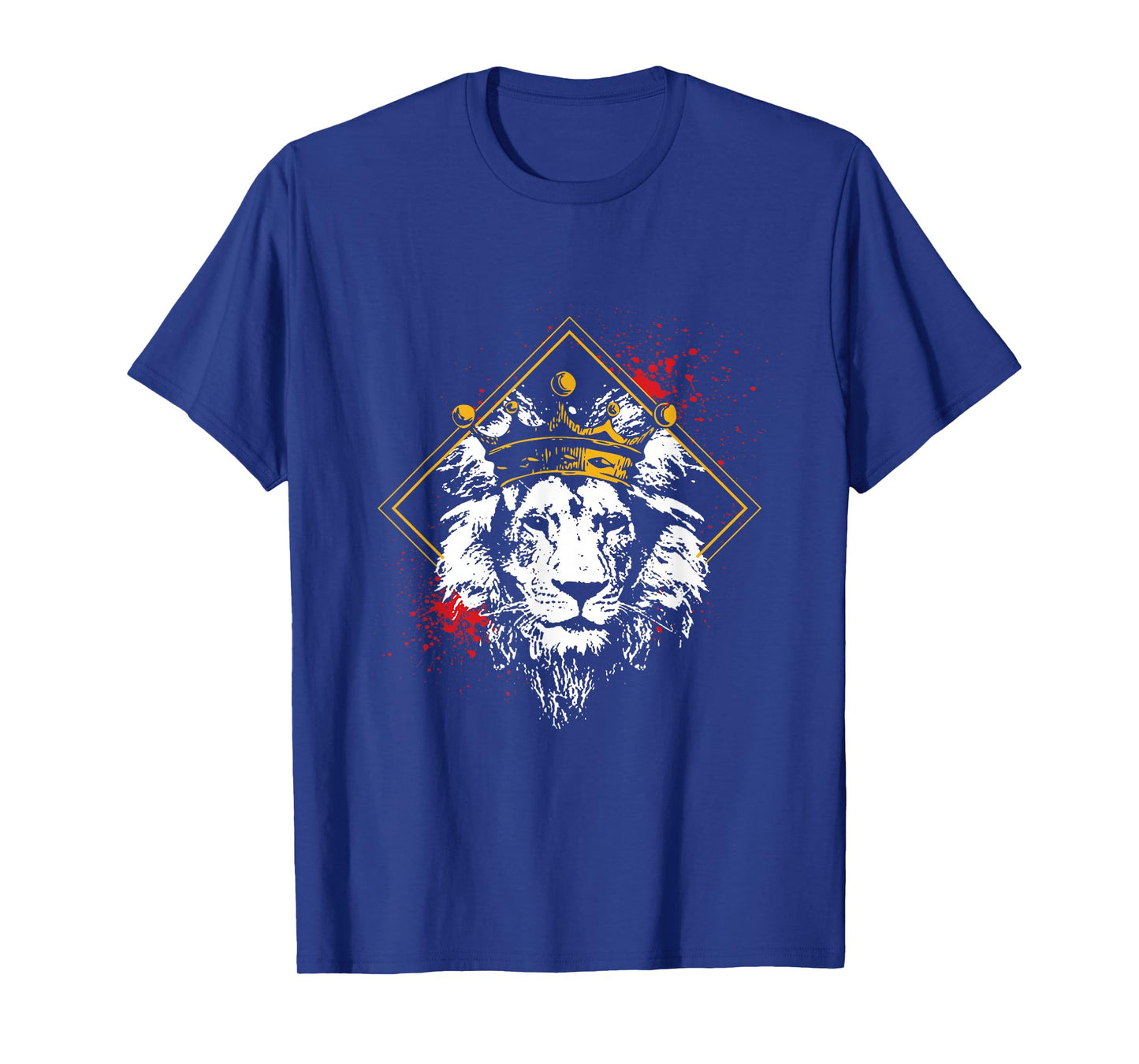 Lion Head Wild Animal Crown King Wilderness Predator Africa T-Shirt