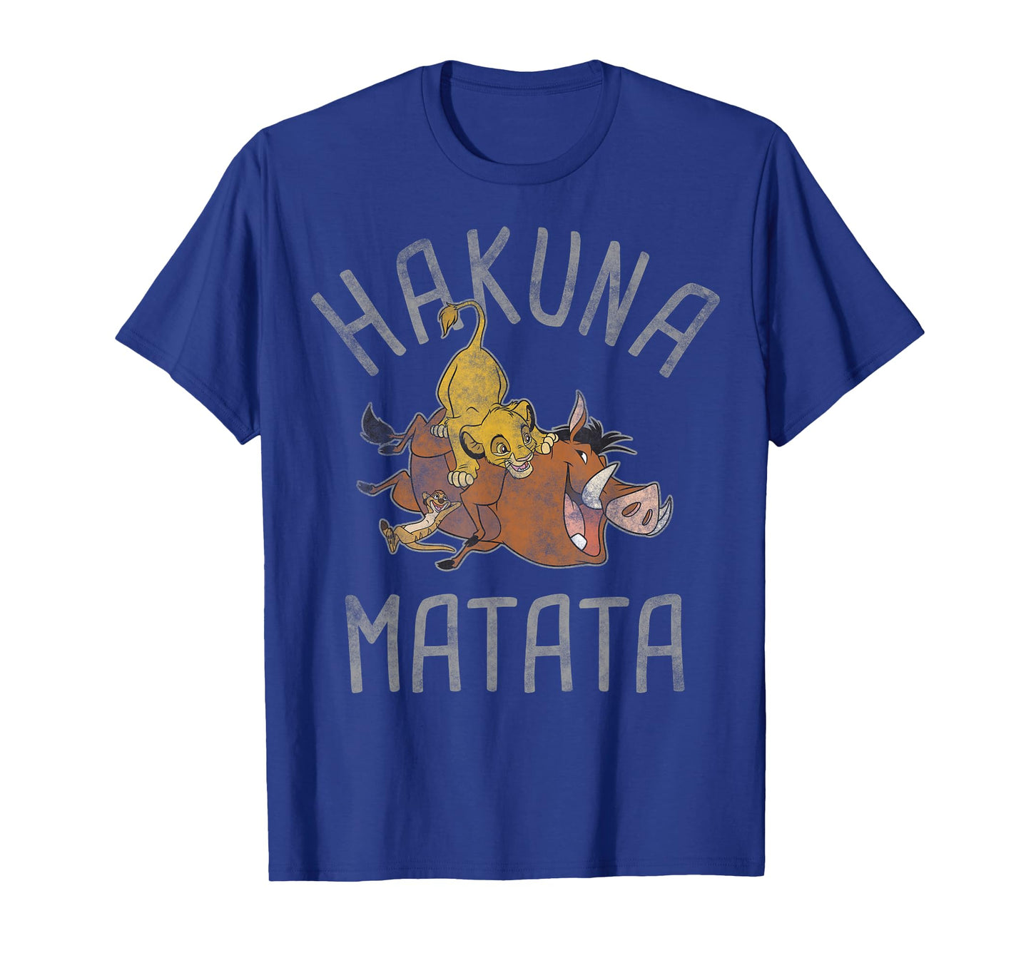 Disney The Lion King Group Shot Hakuna Matata Fade T-Shirt