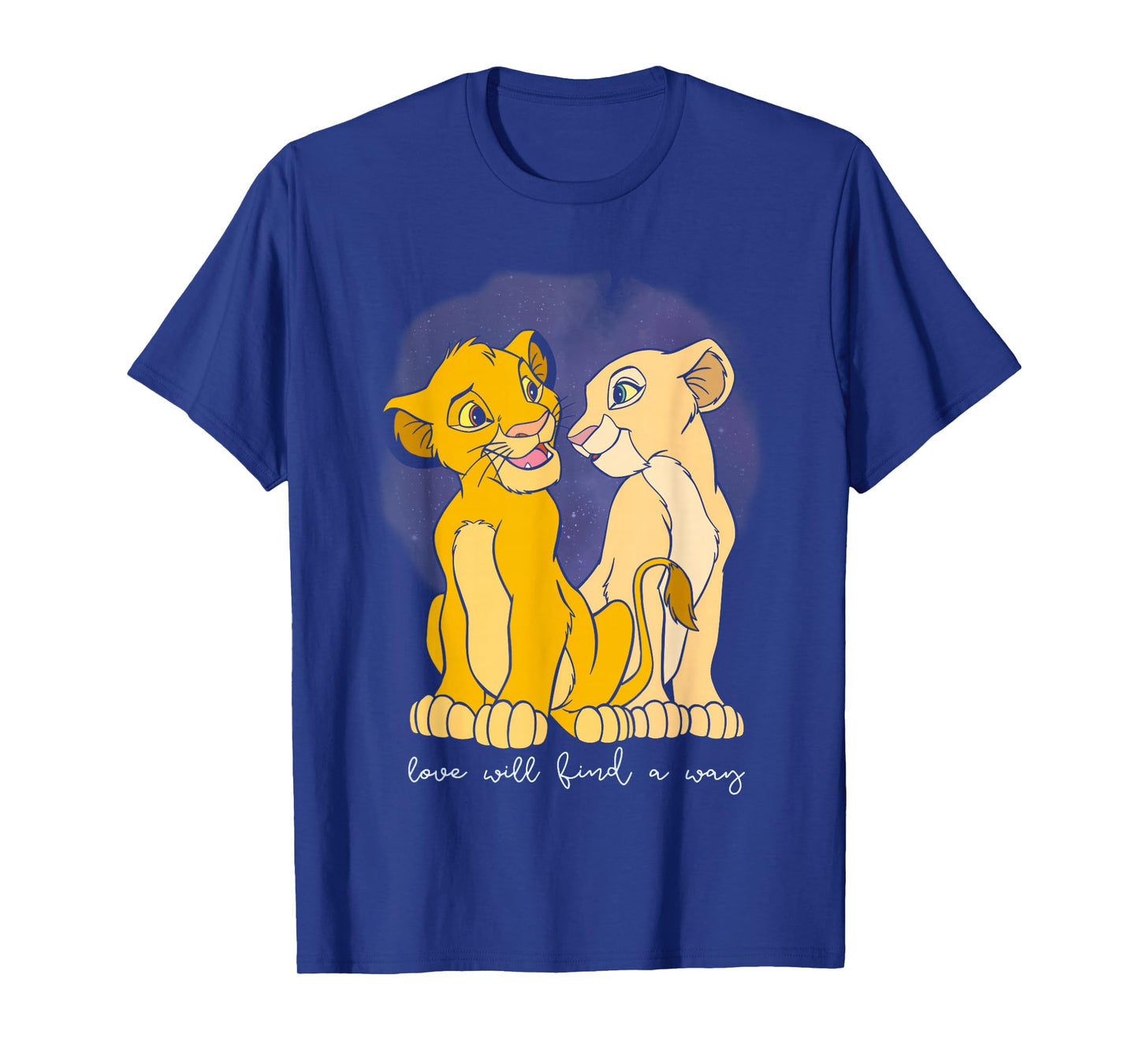 Disney The Lion King Valentine's Day Simba & Nala Vintage T-Shirt