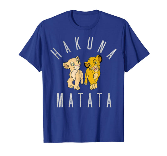 Disney Lion King Simba Nala Hakuna Matata Graphic T-Shirt T-Shirt
