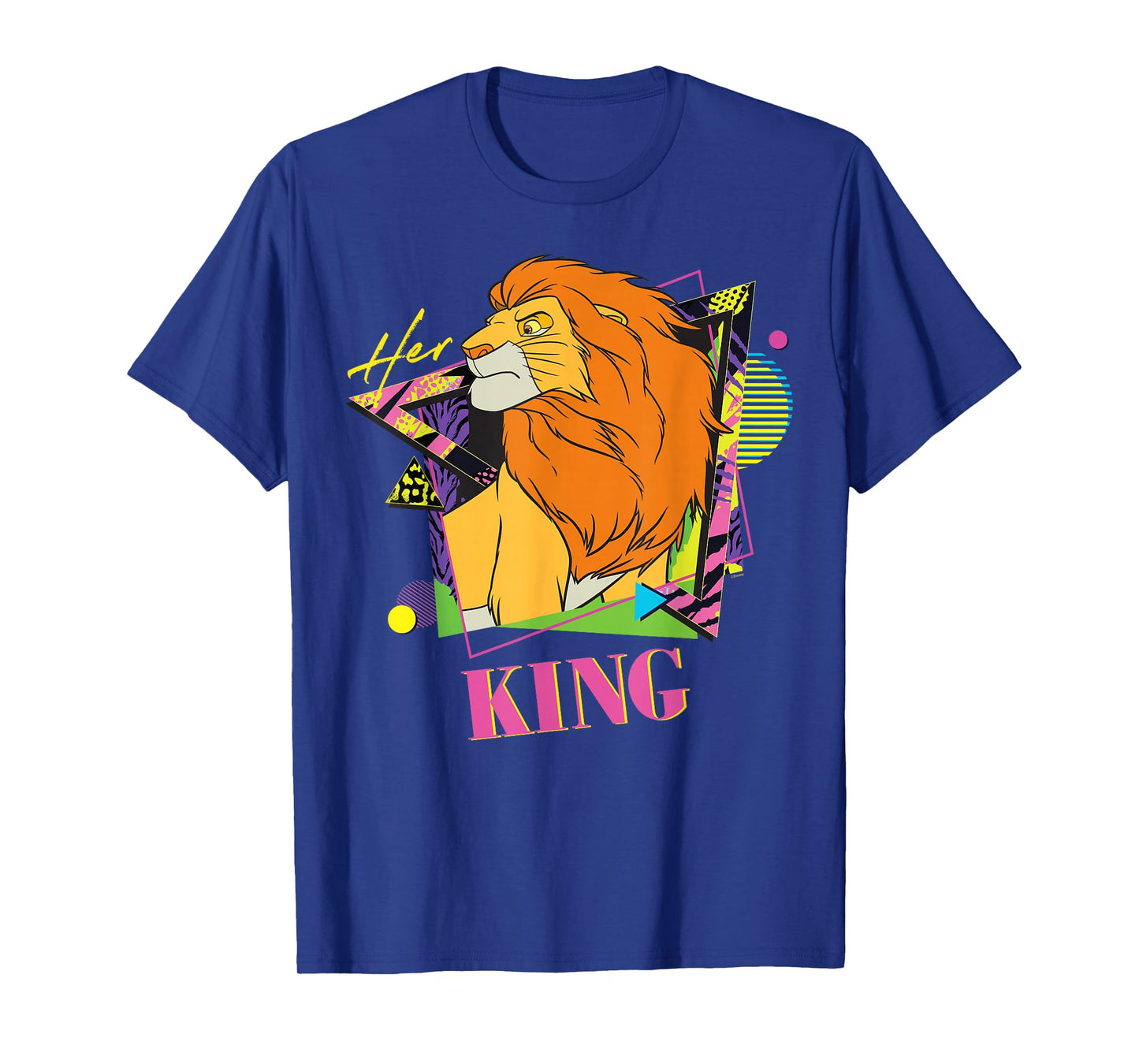 Disney The Lion King Retro ’90s Couples Matching Her King T-Shirt