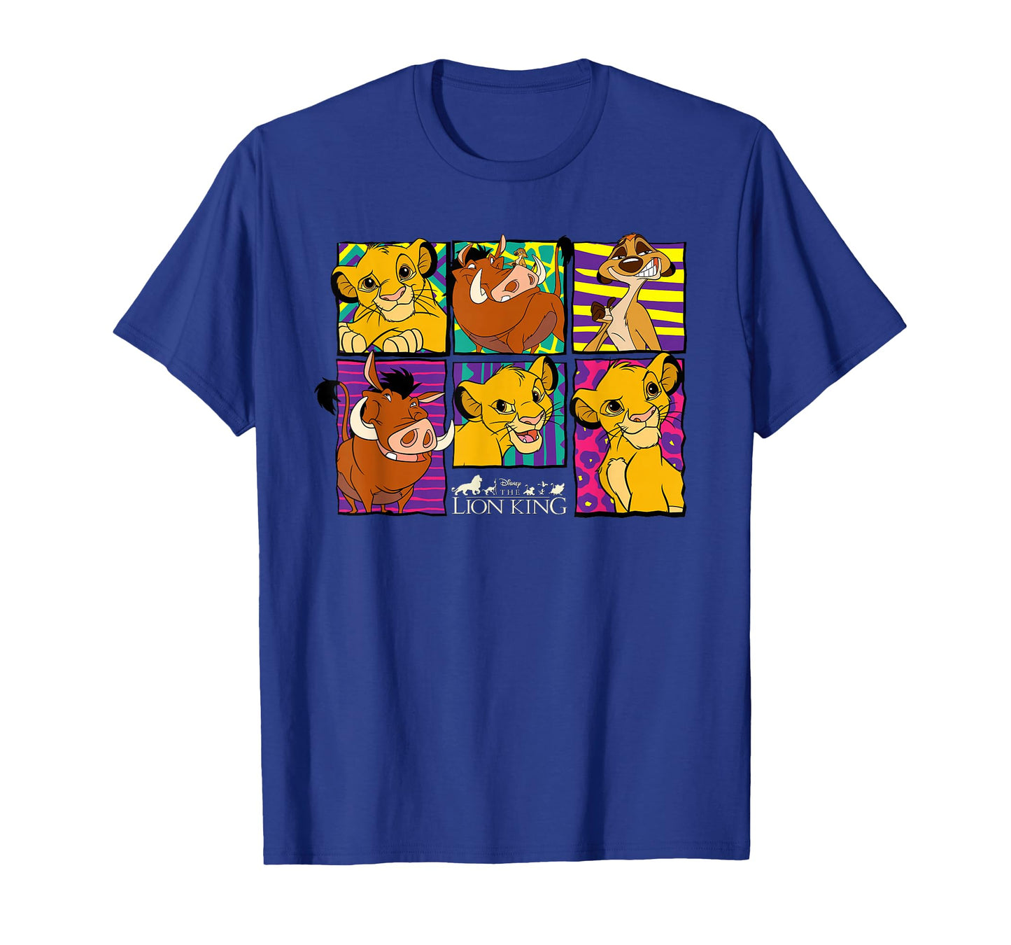 Disney - Lion King Classic Retro Montage T-Shirt