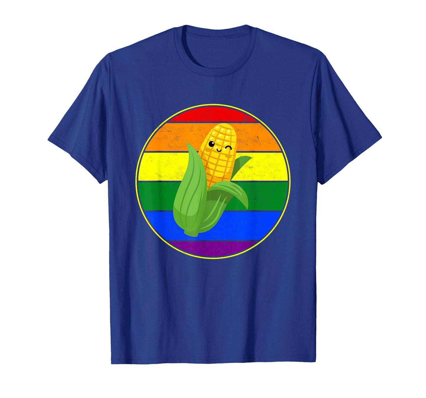 Gay Vegetable Kawaii Cute Corn Cob Lover LGBTQ Stuff Teens T-Shirt