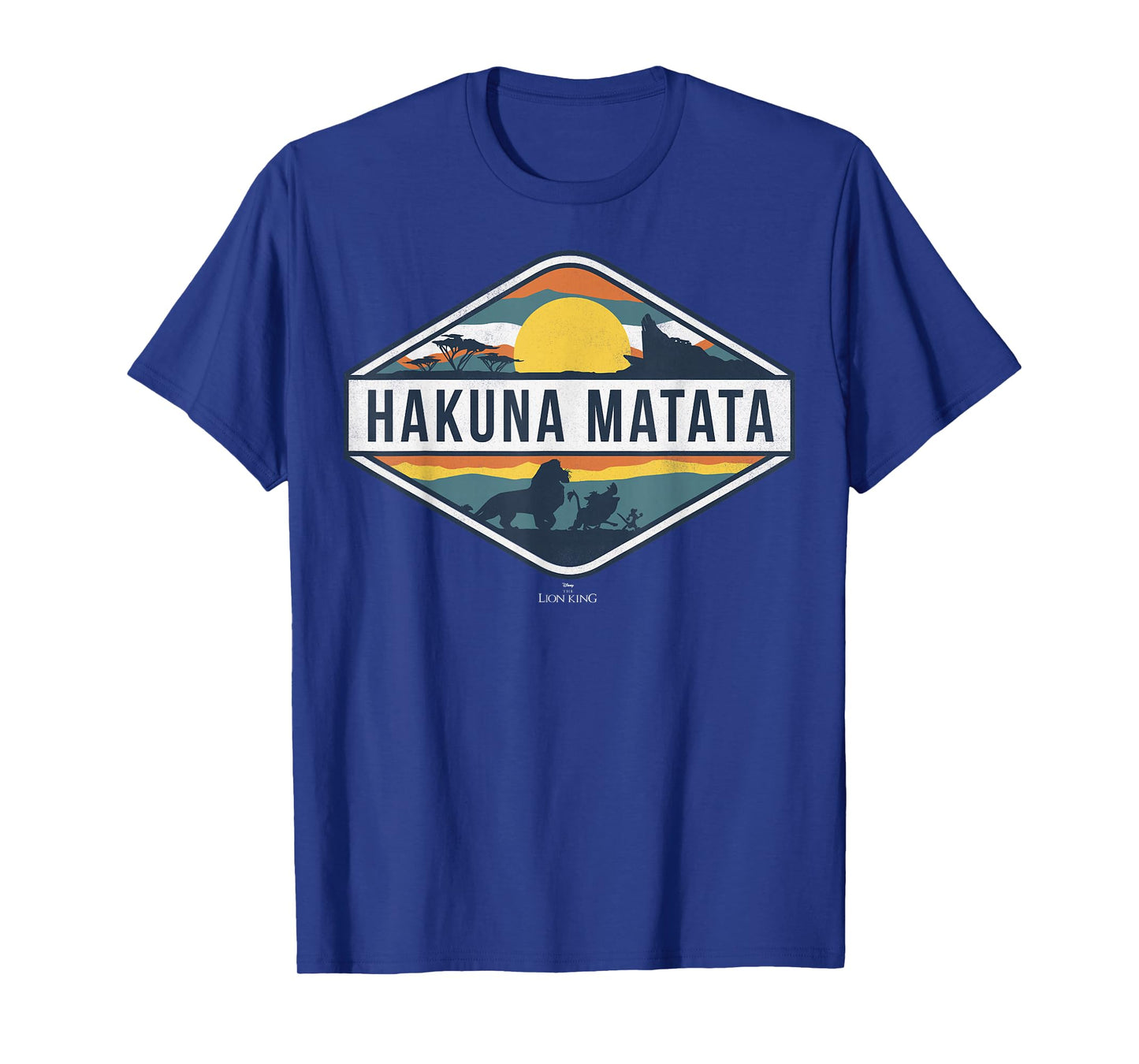 Disney The Lion King Hakuna Matata Diamond Logo T-Shirt