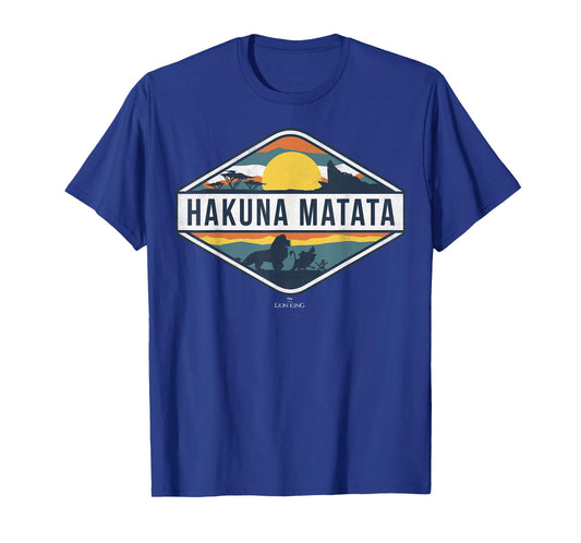 Disney The Lion King Hakuna Matata Diamond Logo T-Shirt