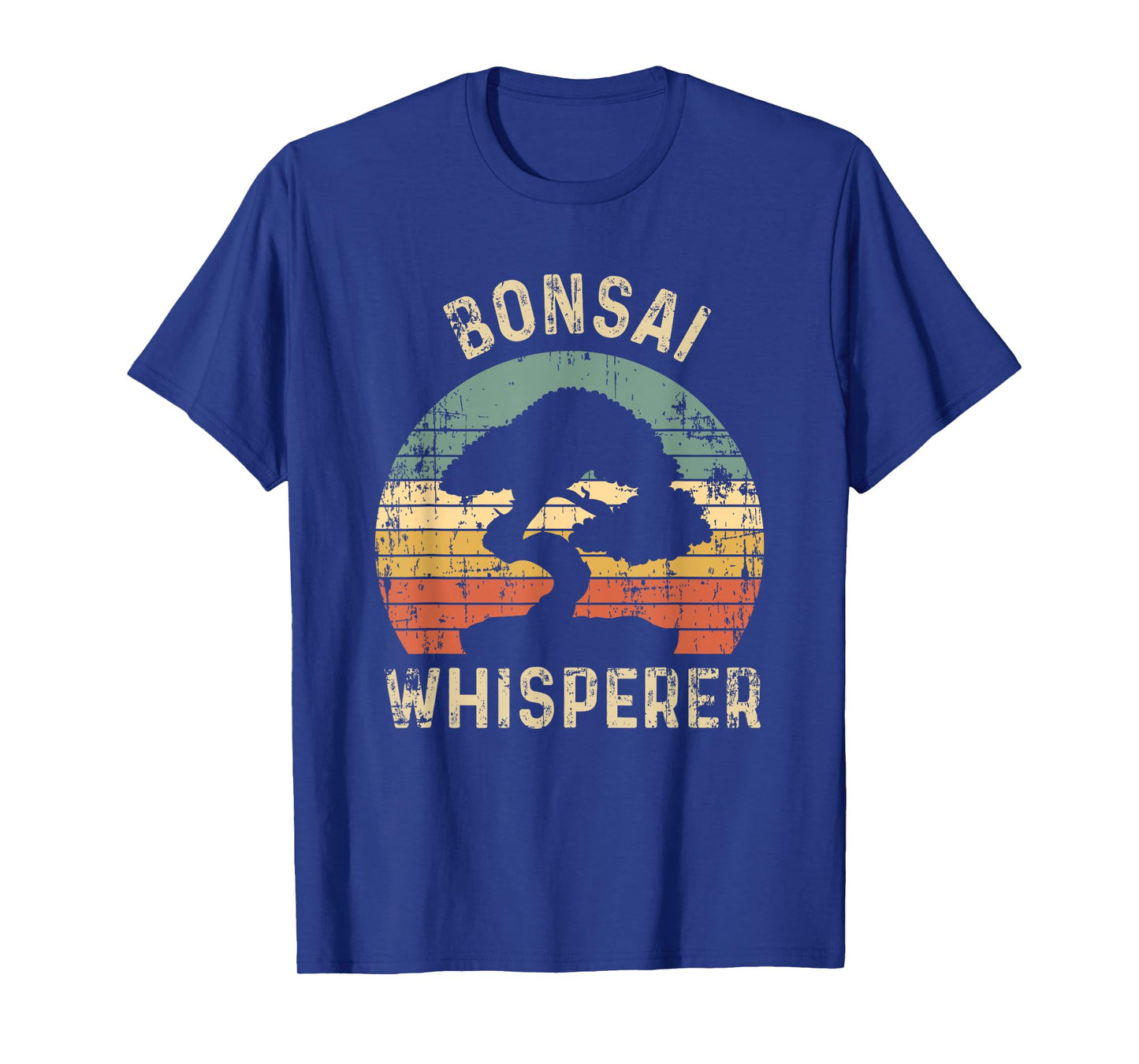 Bonsai Tree Whisperer Japanese Gardener Sunset Funny Gift T-Shirt