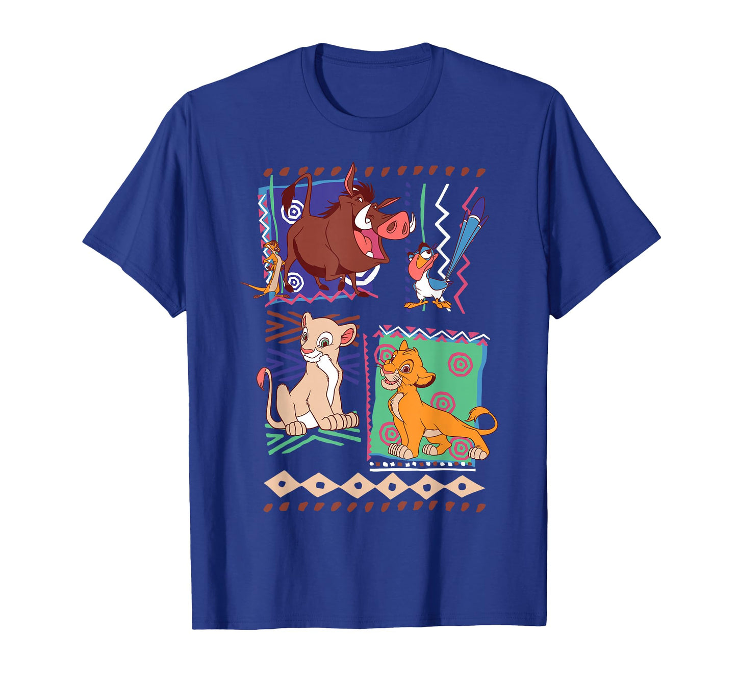 Disney Lion King Simba and Timon Graphic T-Shirt T-Shirt