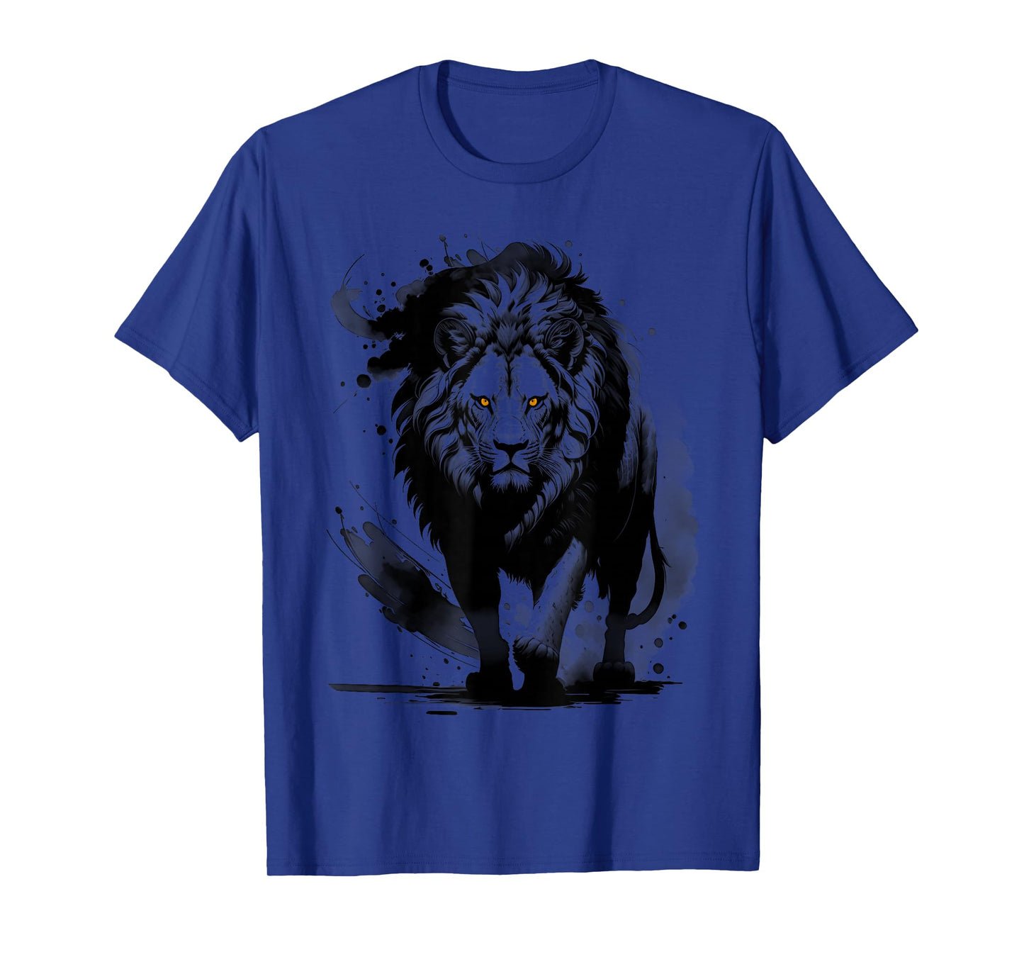 Stylish and Fashionable Lion Artistic Design T-Shirt