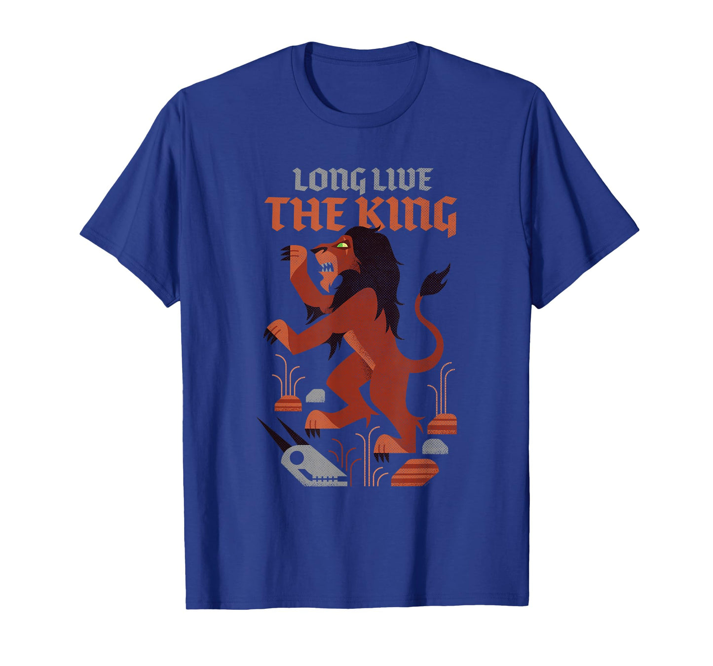 Disney Villains Scar Lion King Long Live The King Heraldic T-Shirt