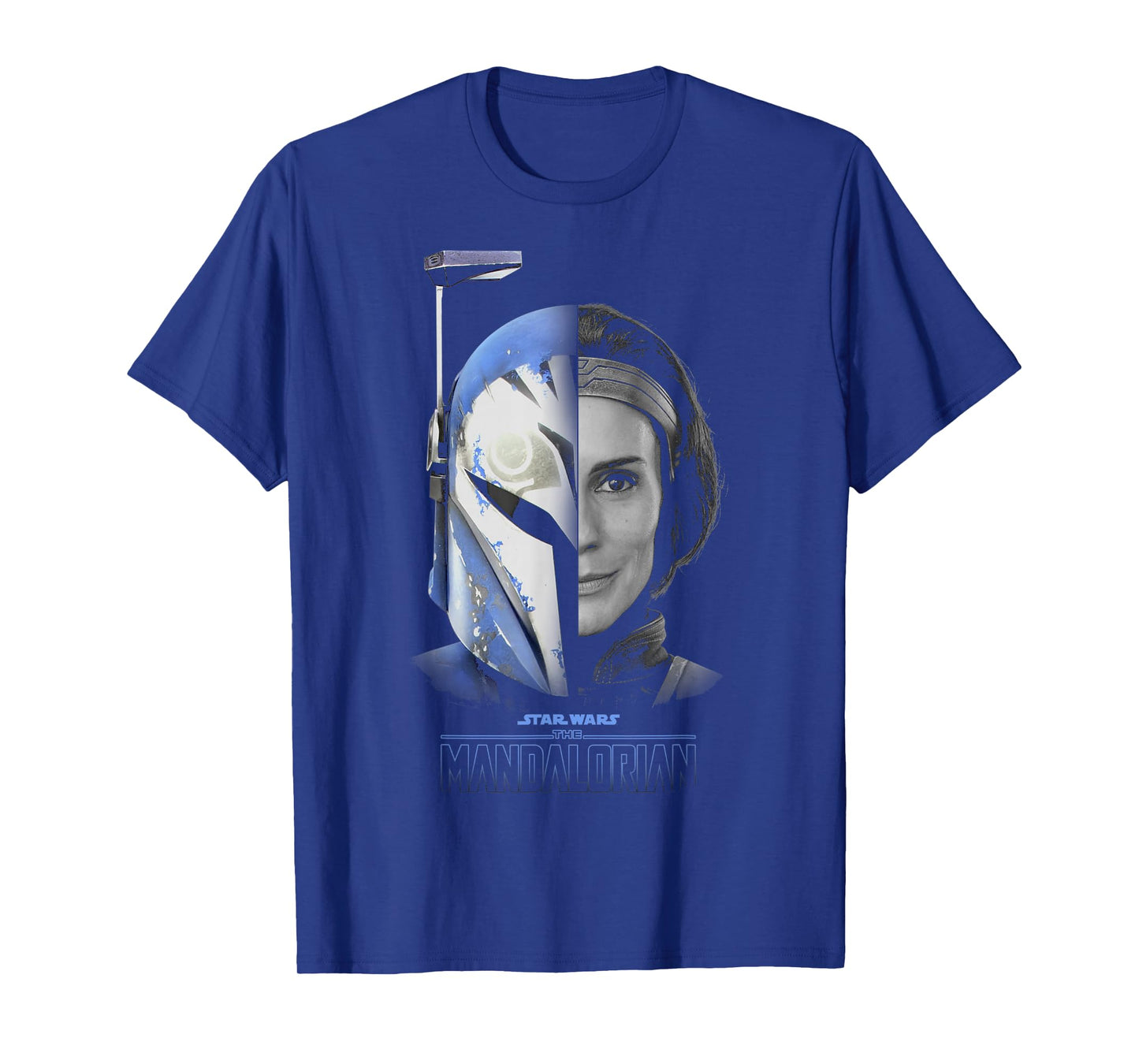 Star Wars: The Mandalorian Bo-Katan Split Face R17 T-Shirt
