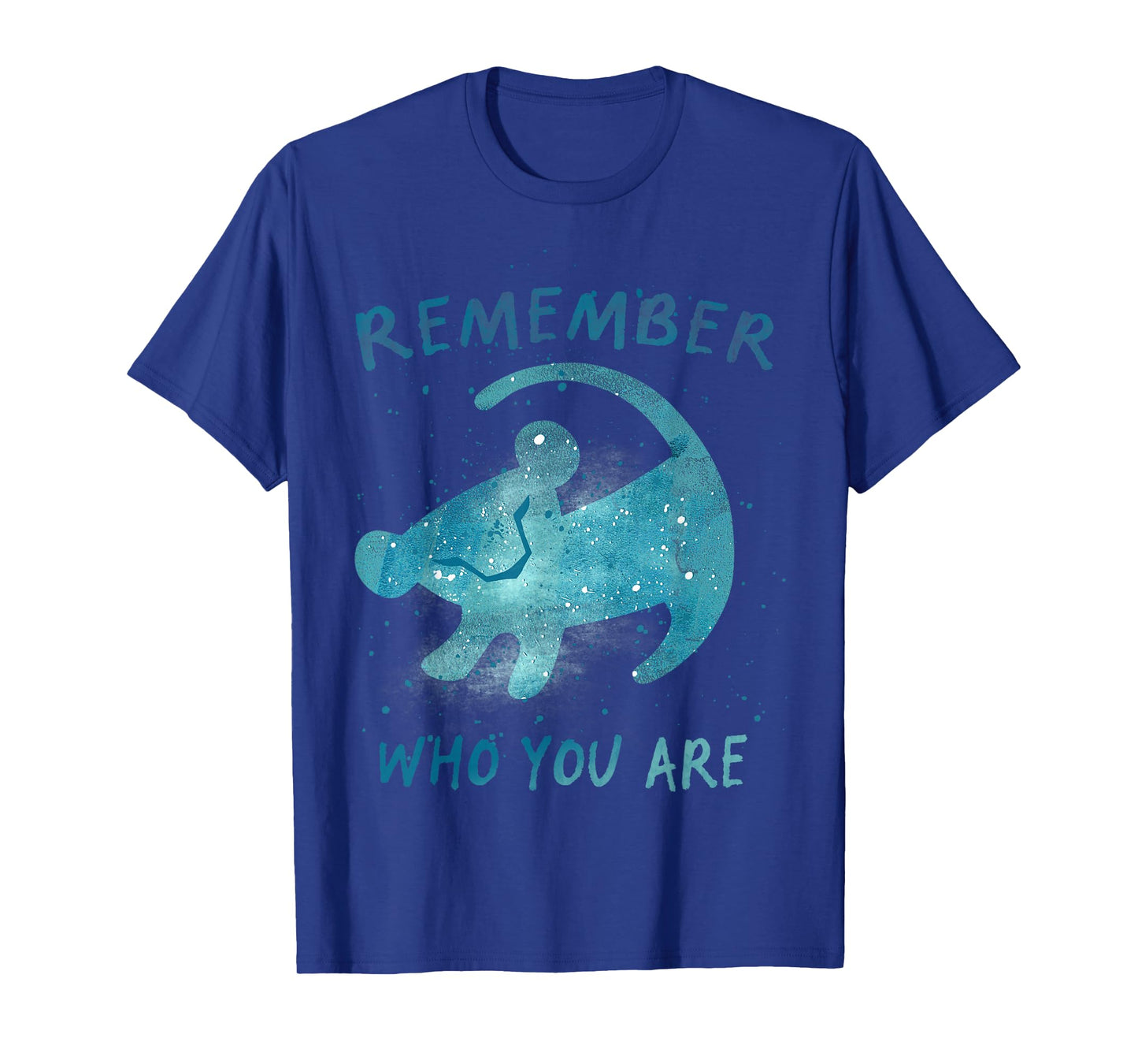Disney The Lion King Simba Remember Who You are Splatter T-Shirt