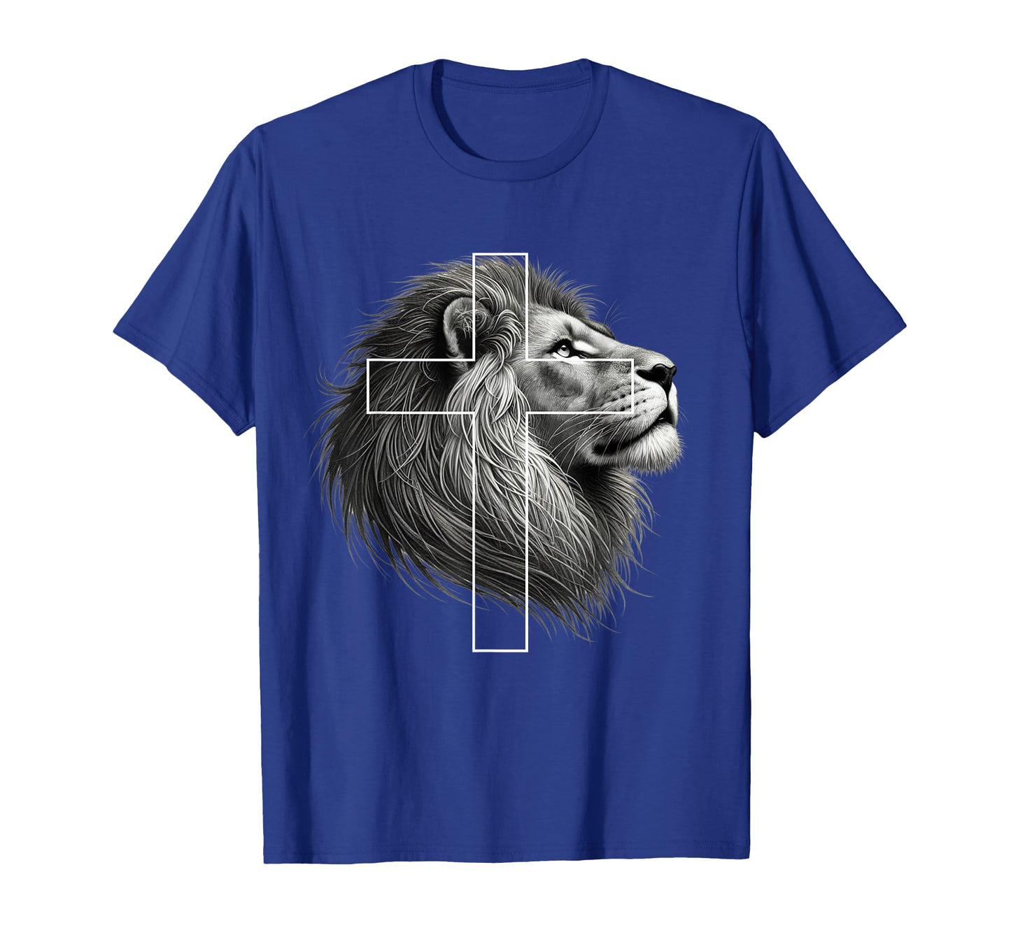 Christian Lions Cross Christianity T-Shirt