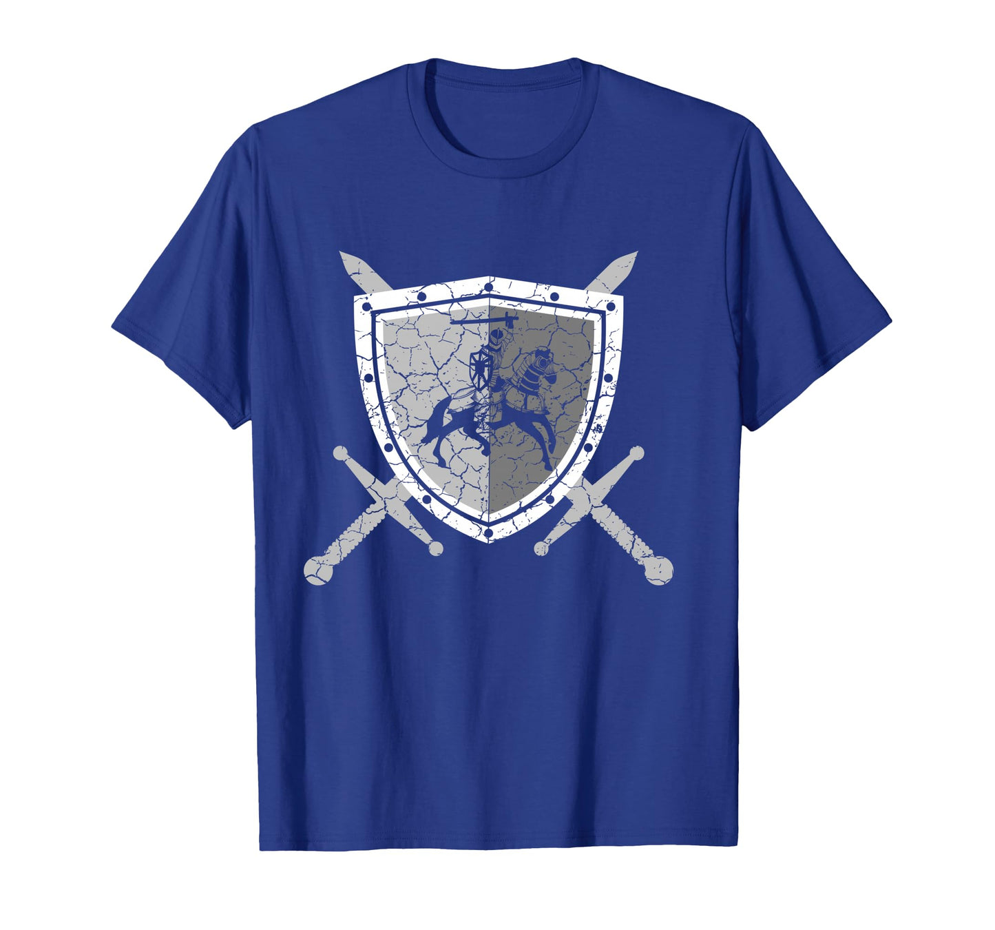 Knight armor with lions on the breastplate Medieval knight Long Sleeve T-Shirt
