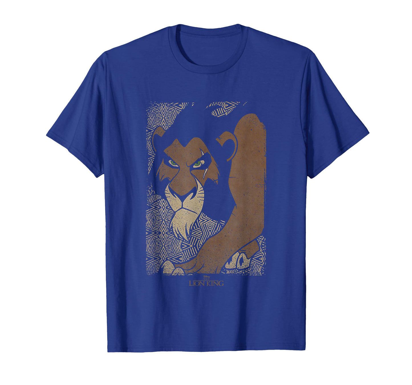 Disney The Lion King Scar Tribal Prowl Distressed T-Shirt