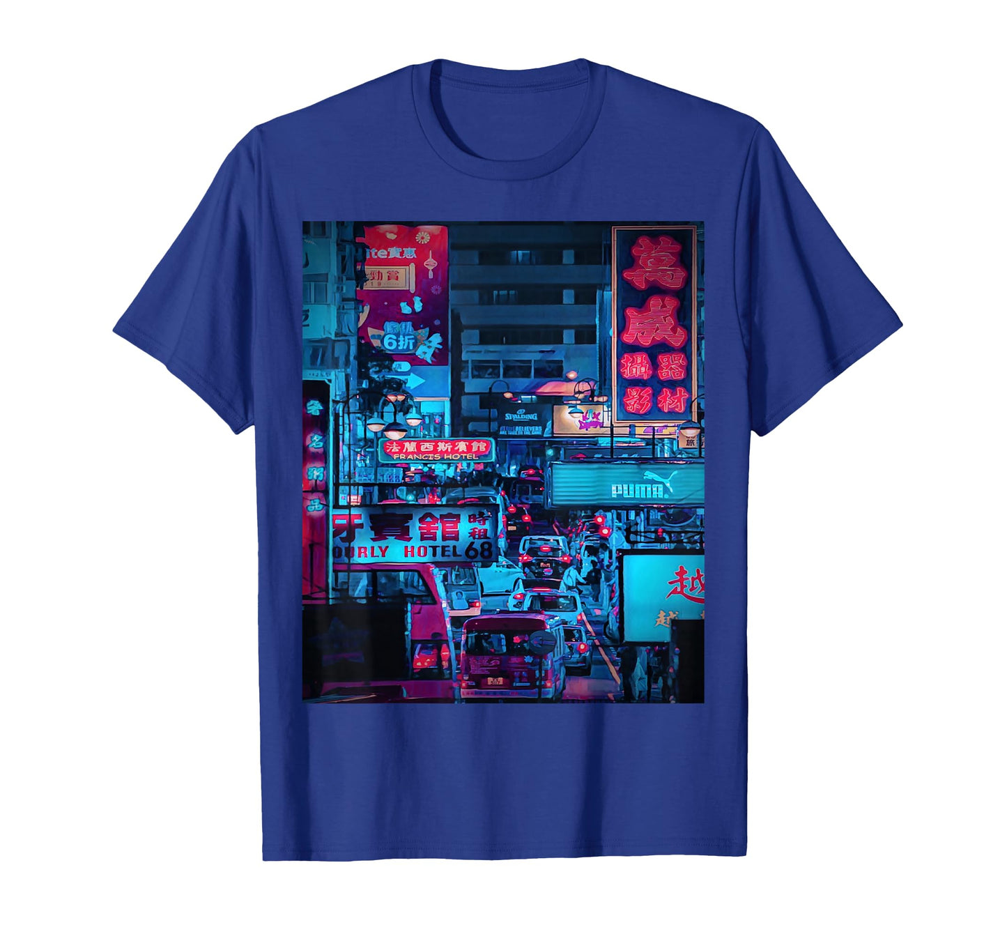 Cyberpunk Clothing, Hong Kong Cyberpunk Cyberpunk Streetwear T-Shirt