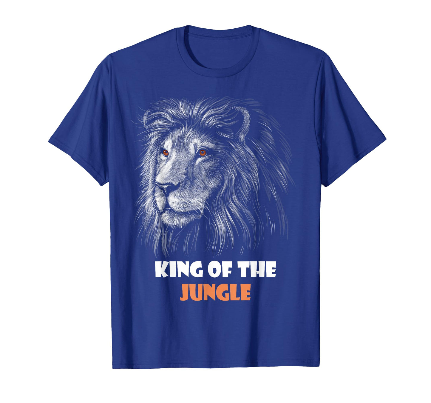 King of the Jungle Safari Lion Head T-Shirt