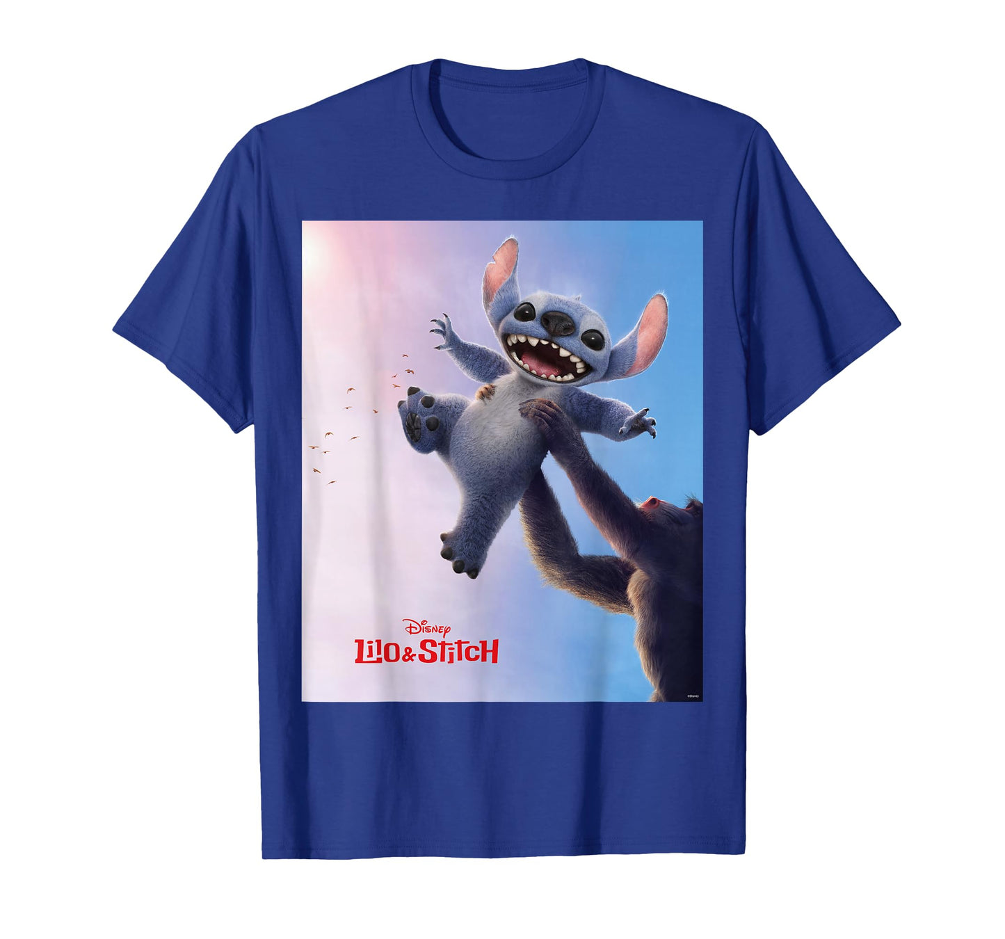 Disney Lilo & Stitch Live-Action Movie Funny The Lion King T-Shirt