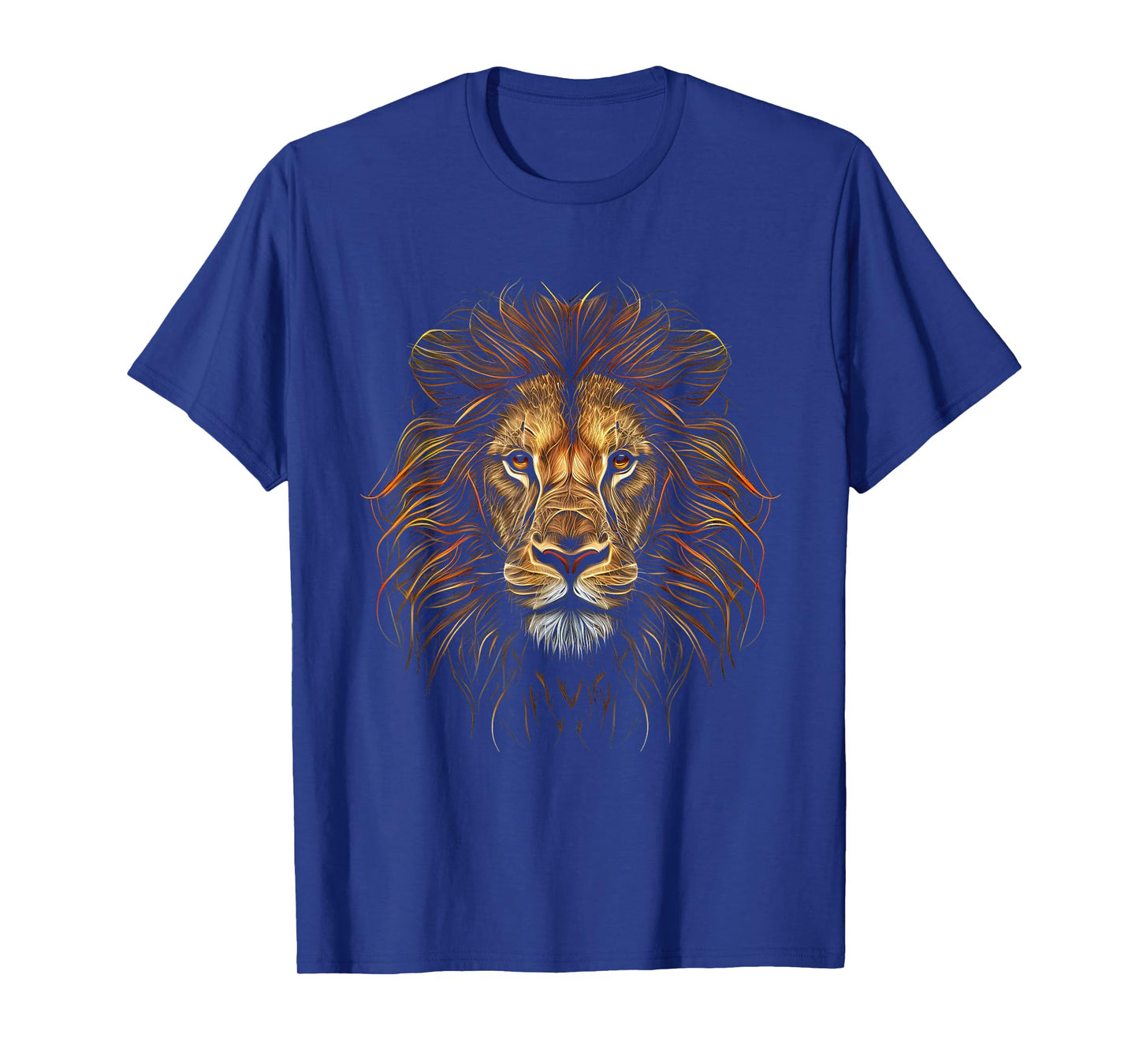 Lion Colorful Lions King of Animals from Africa T-Shirt