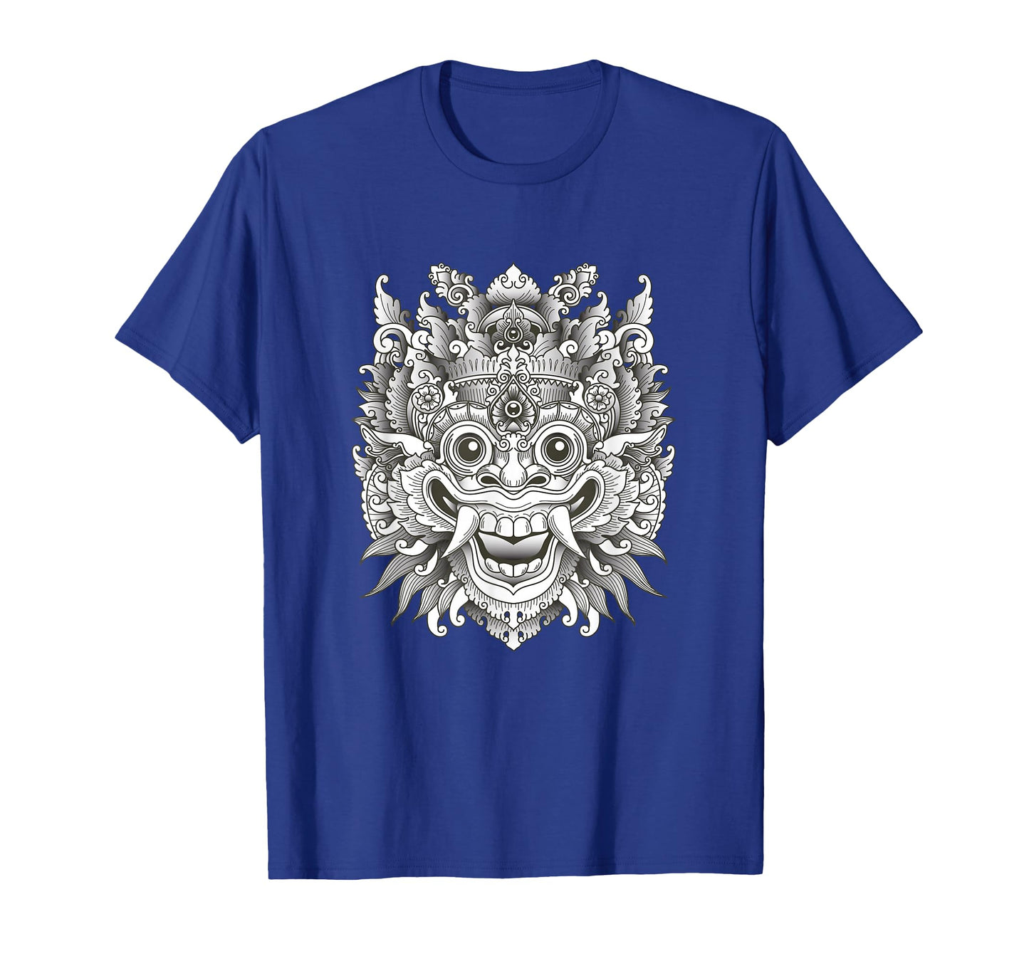 Indonesian Barong Shirt, Bali Mask Shirt, Bali Luck T-Shirt