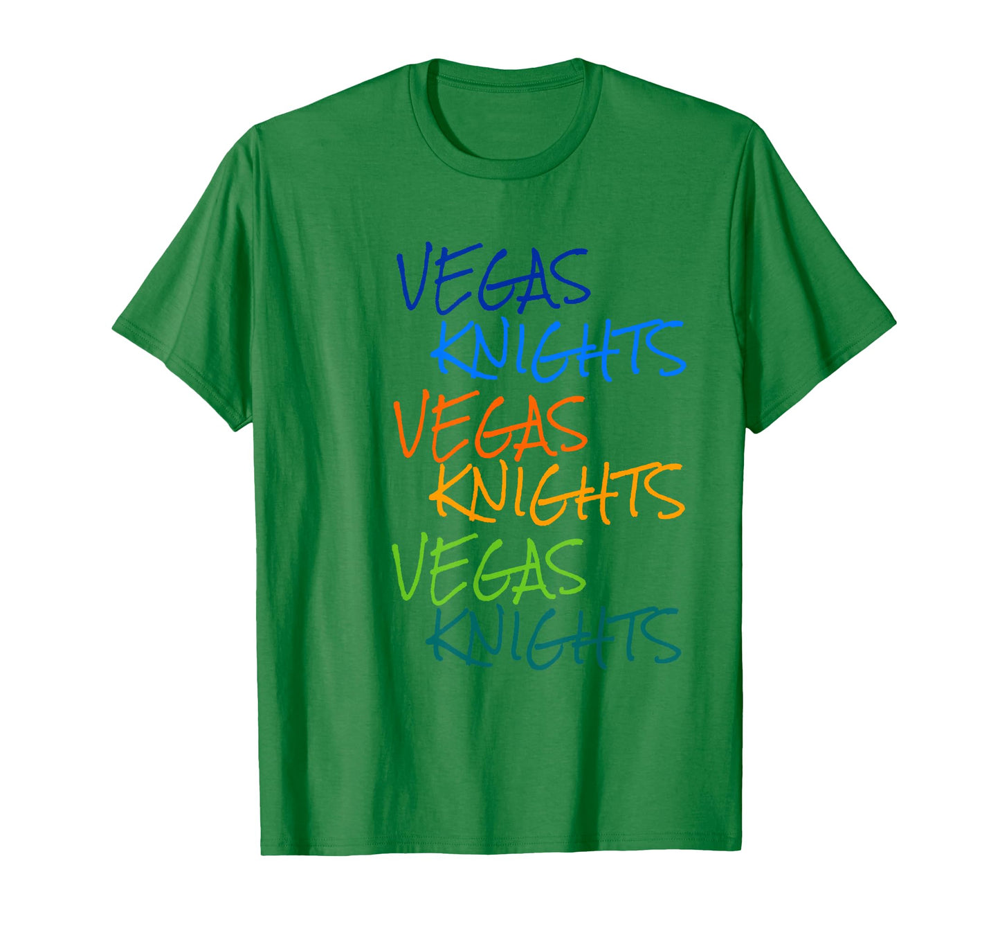 Vegas Knights VGK Colorful Rainbow Unisex/Youth T-Shirt T-Shirt