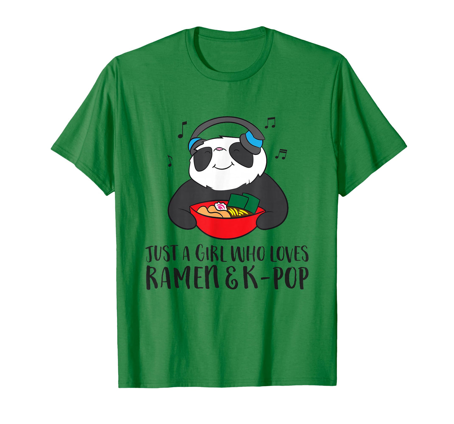 Just a Girl Who Loves Ramen and K-Pop T-Shirt