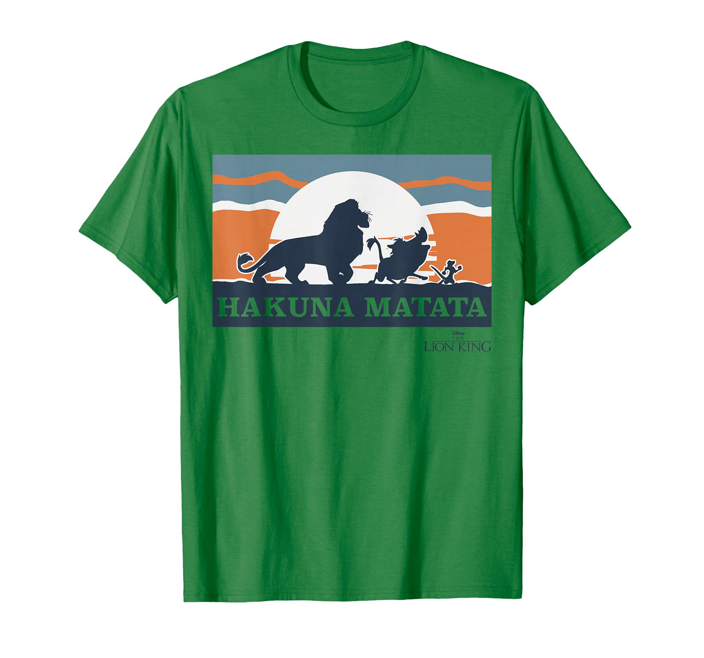Disney Lion King Retro Hakuna Matata Trio Silhouette T-Shirt
