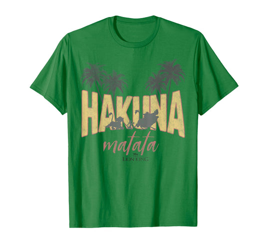 Disney Lion King Vintage Hakuna Matata Logo Graphic T-Shirt T-Shirt