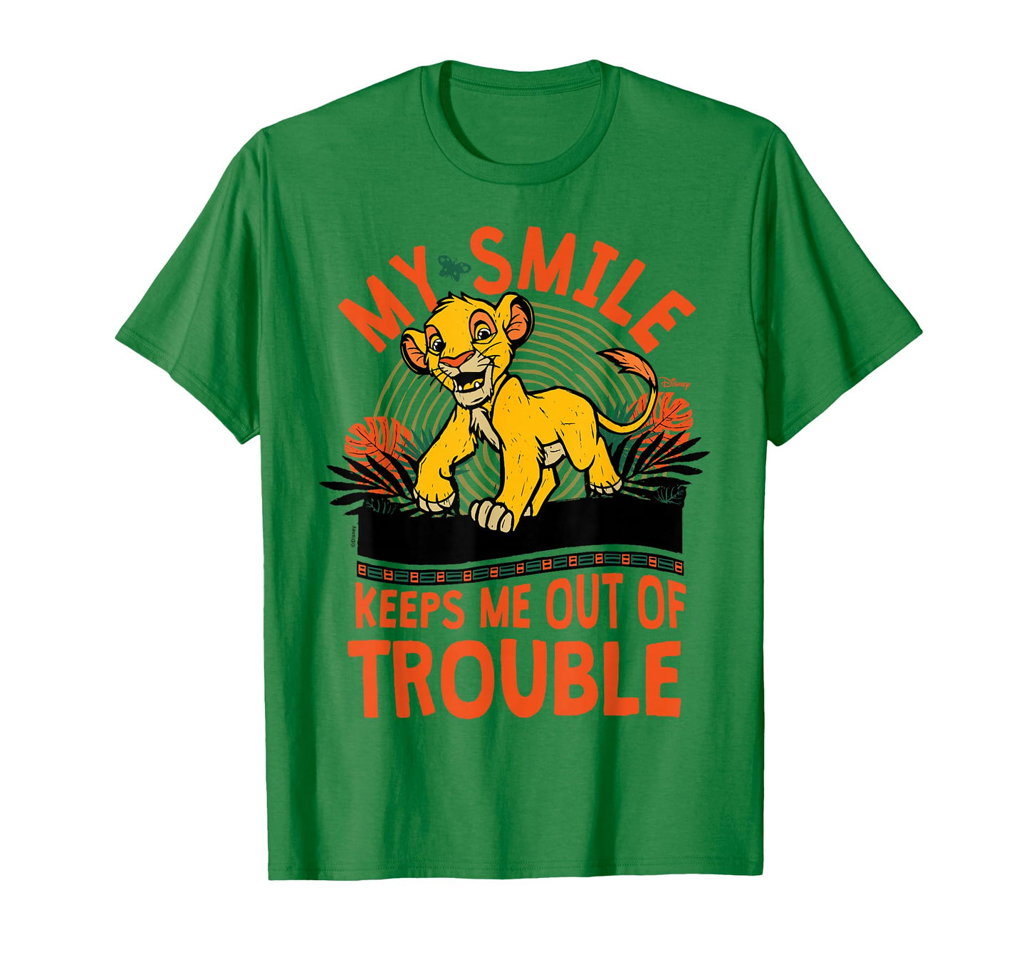 The Lion King - Simba My Smile Keeps Me Out Of Trouble T-Shirt